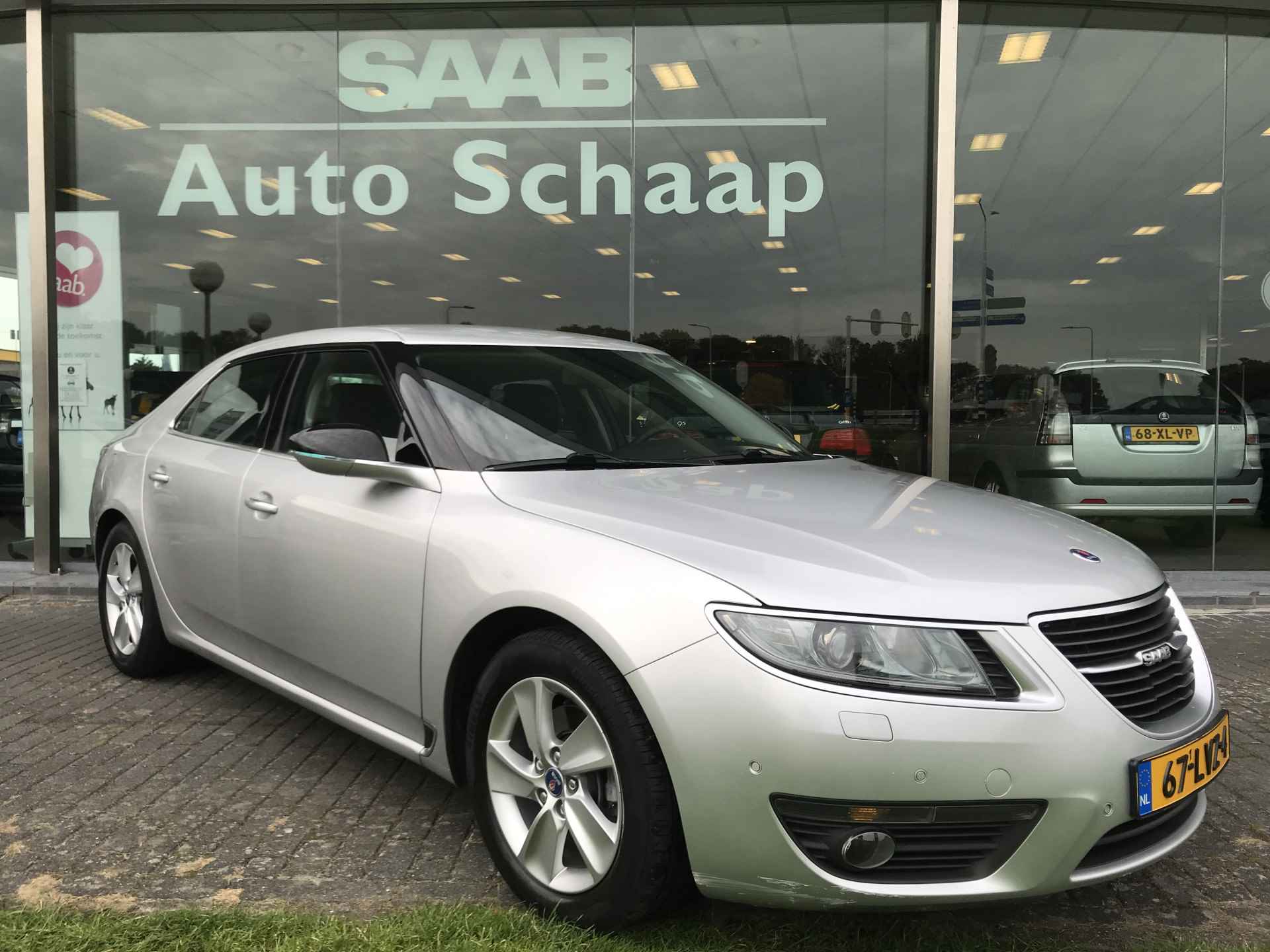 Saab 9-5 2.0T Vector Exklusiv Automaat | Rijklaar incl garantie | Vaste trekhaak Lederen bekleding Navigatie - 7/36