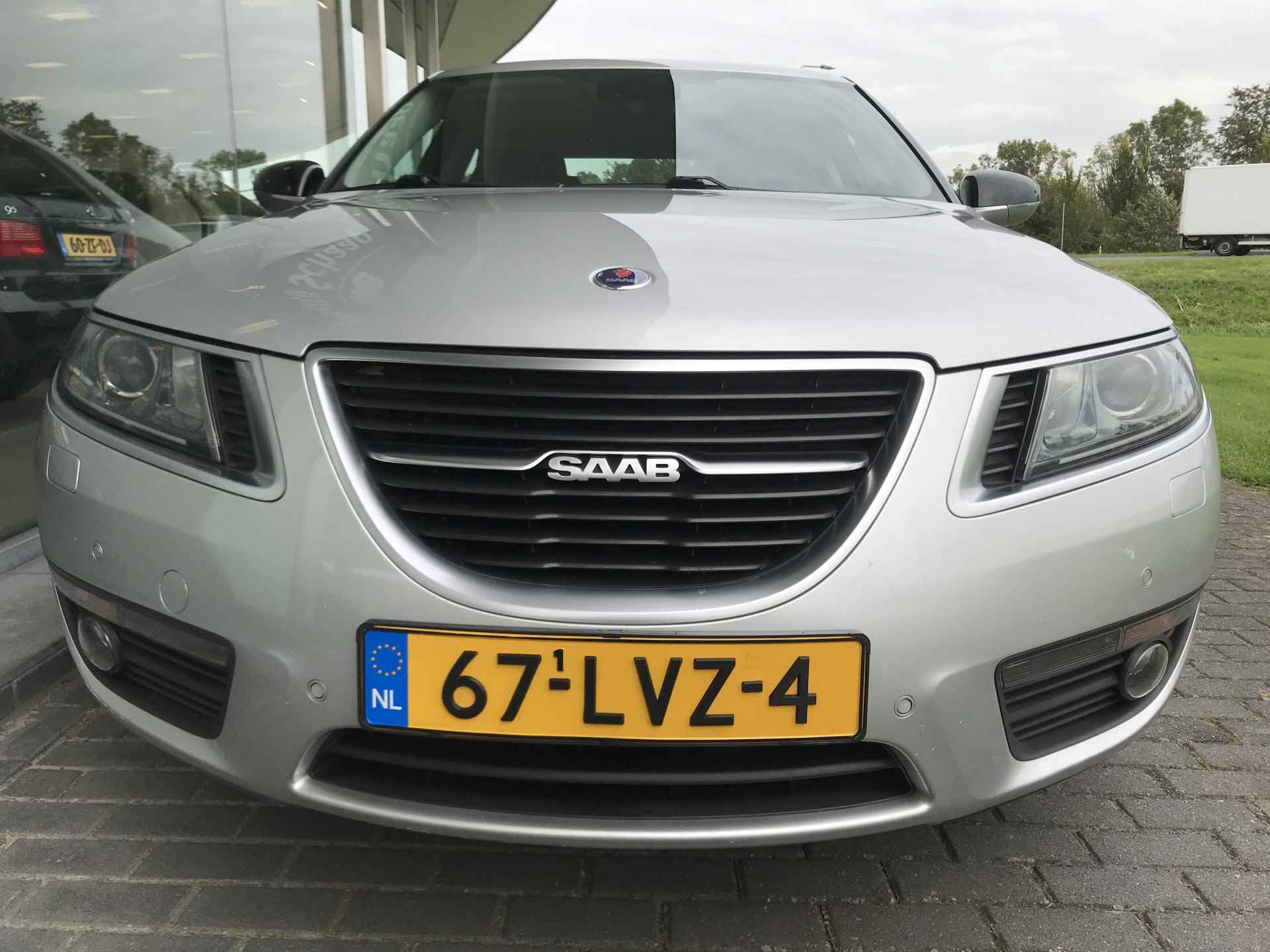 Saab 9-5 2.0T Vector Exklusiv Automaat | Rijklaar incl garantie | Vaste trekhaak Lederen bekleding Navigatie - 8/36