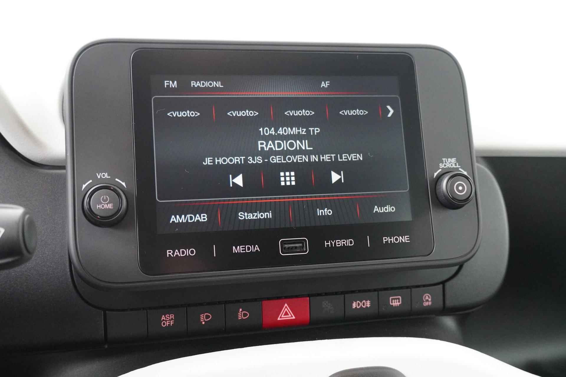 Fiat Panda 1.0 Hybrid Pandina Apple carplay/Android auto | Cruise control | Airco | Navigatie via app - 15/18