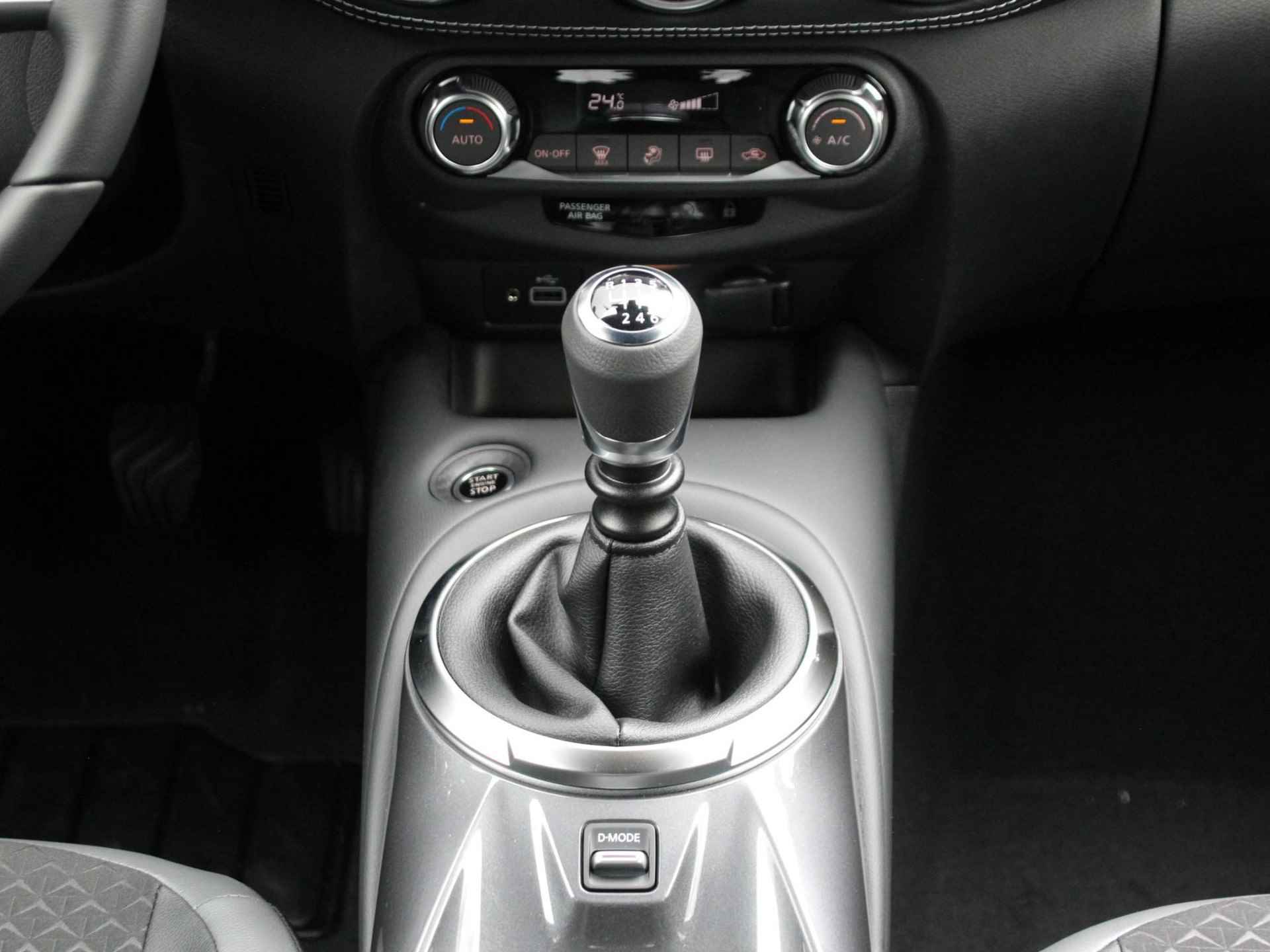 Nissan Juke 1.0 DIG-T N-Design | Navigatie | Camera | Apple Carplay/Android Auto | 19'' Velgen | Cruise & Climate Control | Rijklaarprijs! - 19/23