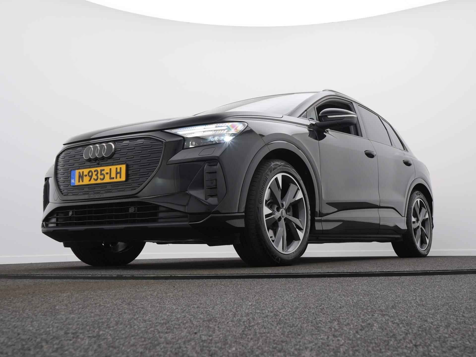 Audi Q4 e-tron 40 Launch edition Advanced 77 kWh Adap. Cruise | Camera | SONOS | Stoelverwarming - 9/46