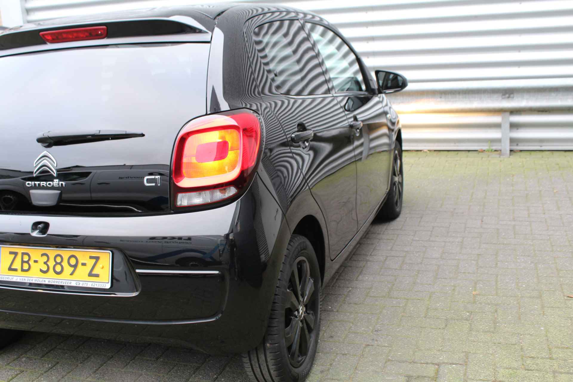 Citroën C1 1.0 VTi 73pk Shine Automaat NL-Auto NAP Clima Carplay Camera 15"LMV - 32/32