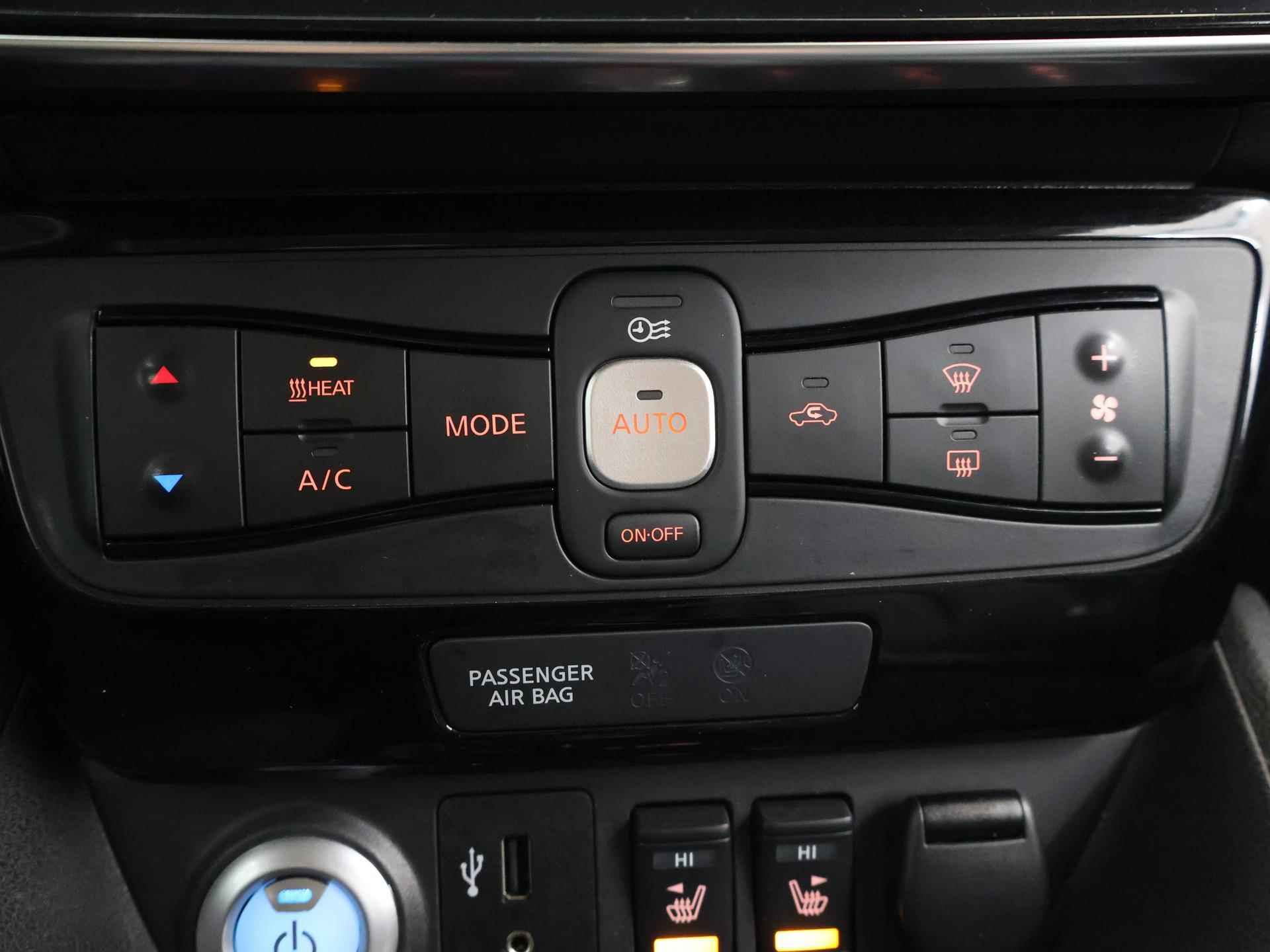 Nissan LEAF Tekna 40 kWh | Navigatie | Parkeercamera 360 ° | Climate control | Stoelverwarming | - 21/46