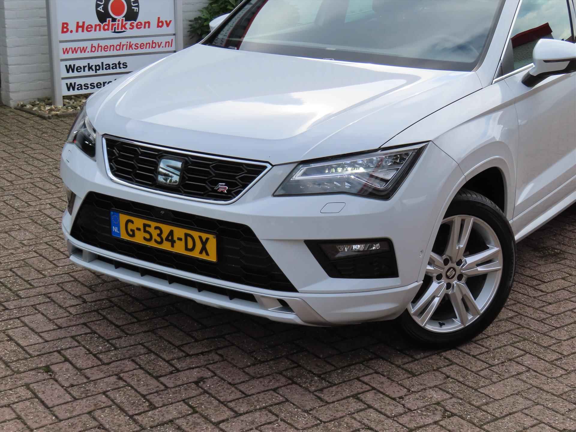 SEAT Ateca 1.5 EcoTSI 150pk FR Business Intense/ Parelmoer wit/ Trekhaak/ Keyless entry/ Apple Carplay/ Navi/ Stoelverwarming/ 1 Eigenaar/ Origineel NL/ NAP - 3/46