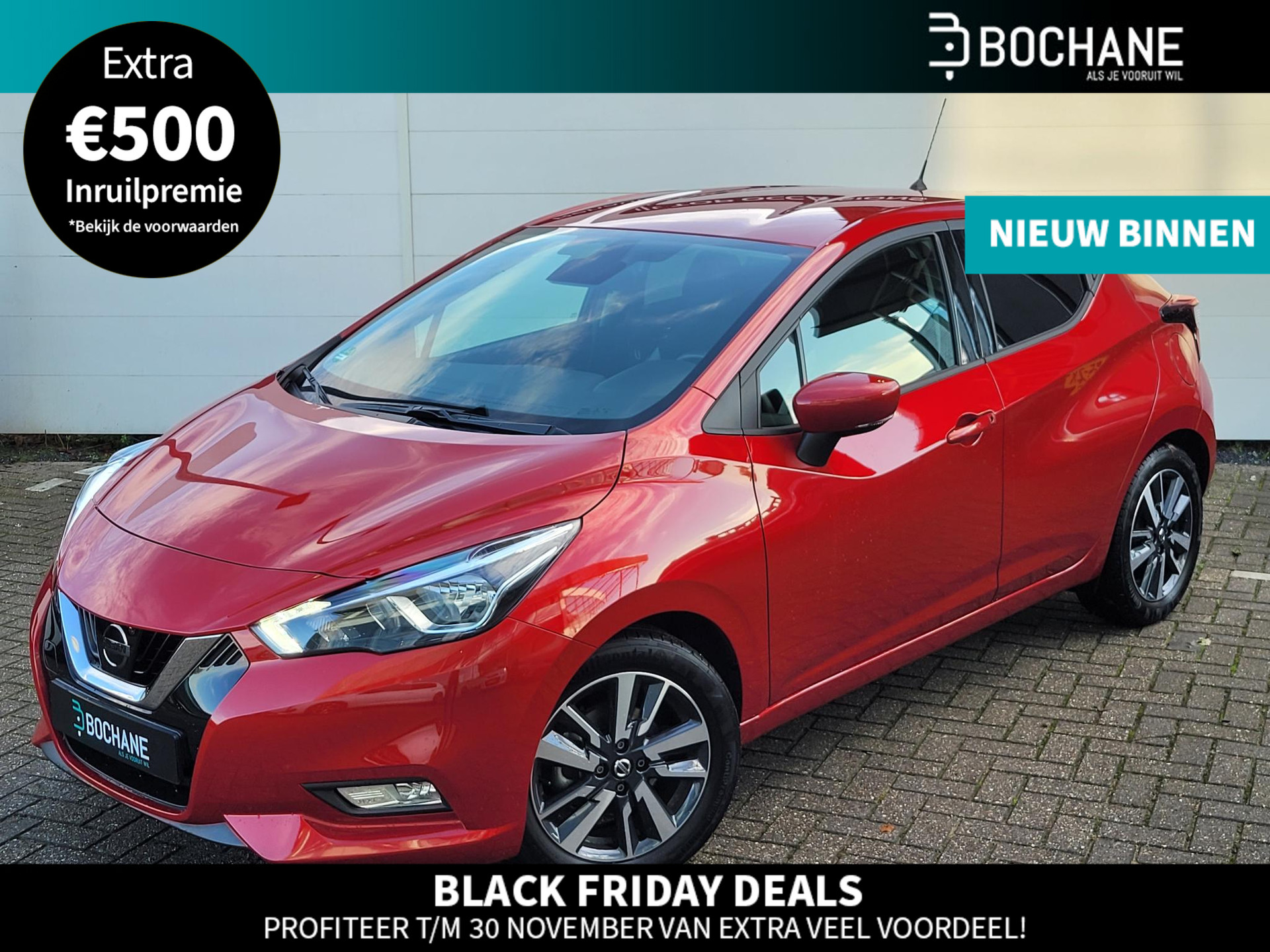 Nissan Micra 0.9 IG-T N-Connecta | Camera | Lage Kilometerstand | Navi | LMV. | NAP | Dealer Onderhouden!