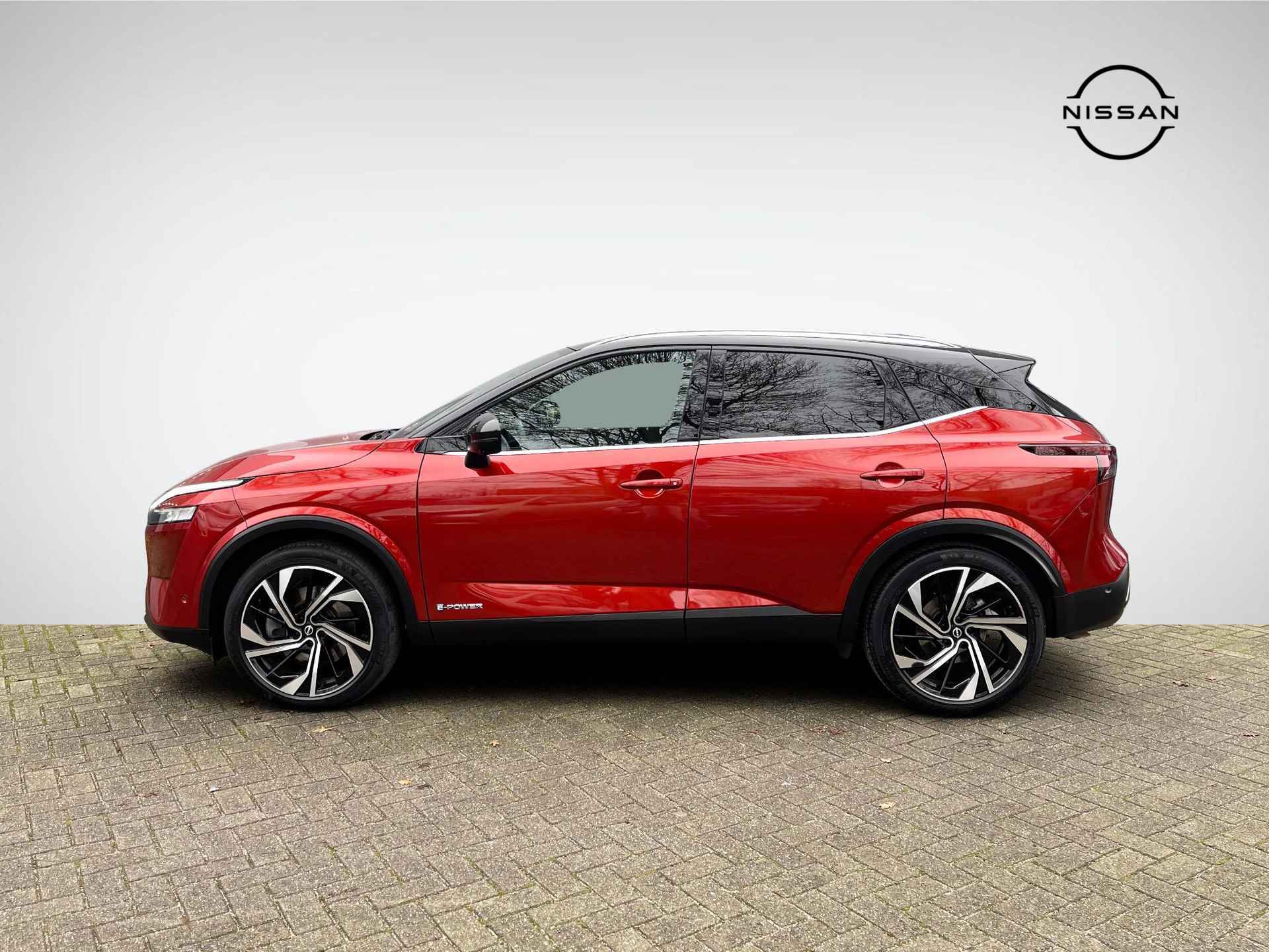 Nissan Qashqai 1.5 e-Power Tekna Plus | Trekhaak Afneembaar | Panoramadak | Nappa Leder | Head-Up Display | BOSE Audio | Stuur- + Stoelverwarming | Rijklaarprijs! - 7/31