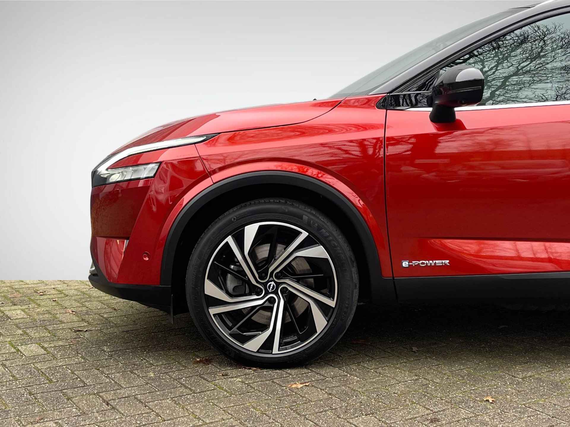 Nissan Qashqai 1.5 e-Power Tekna Plus | Trekhaak Afneembaar | Panoramadak | Nappa Leder | Head-Up Display | BOSE Audio | Stuur- + Stoelverwarming | Rijklaarprijs! - 8/31