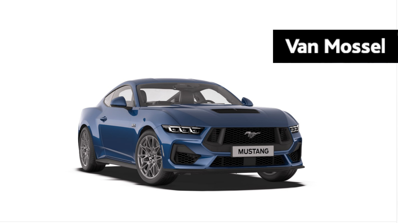 Ford Mustang Fastback 5.0 V8 GT | 2024 MODEL | NU TE BESTELLEN | ATLAS BLUE | bij viaBOVAG.nl