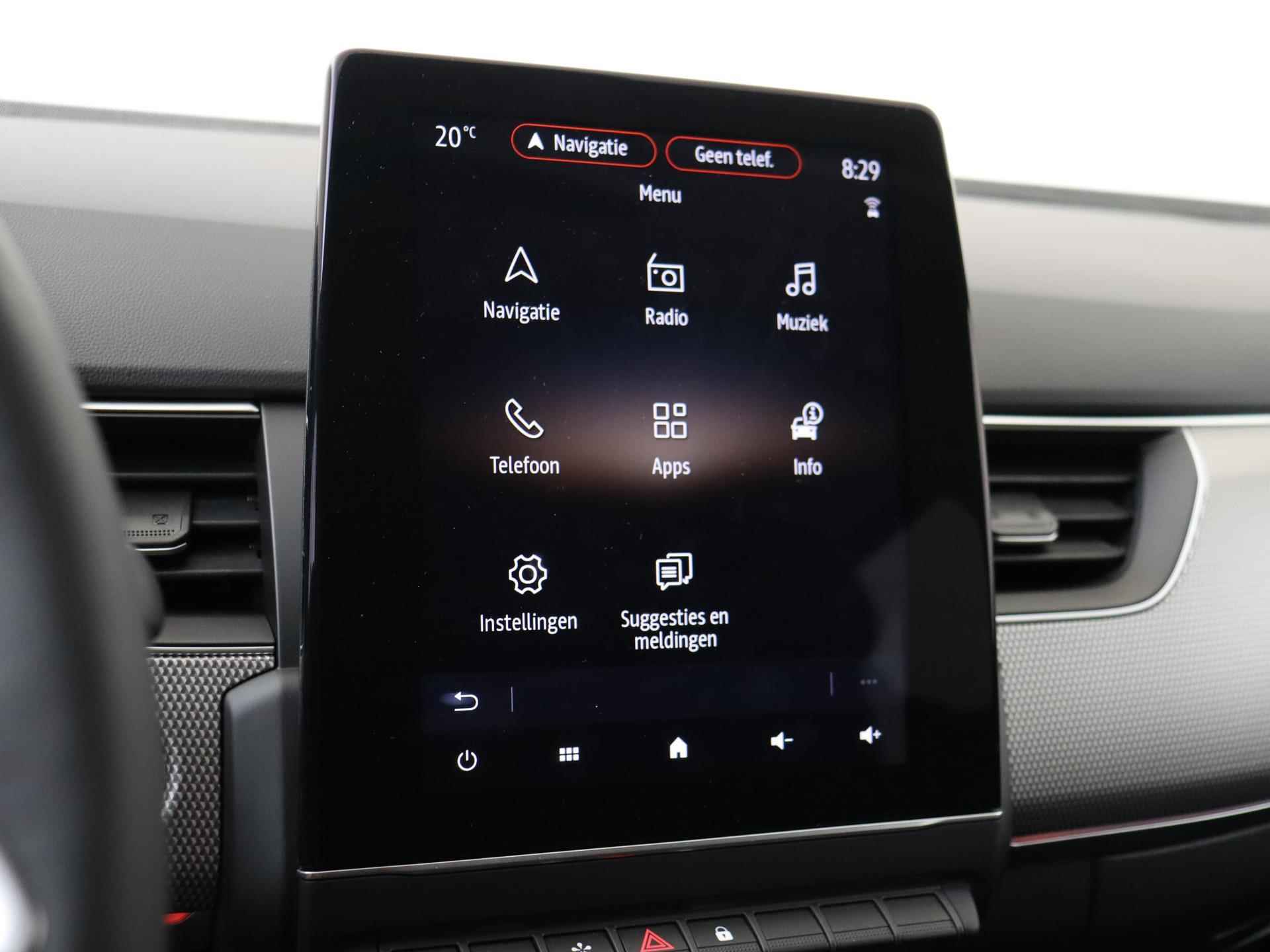Renault Arkana 1.6 E-Tech hybrid 145 techno  | 9.3inch Navigatie | Camera - 17/28