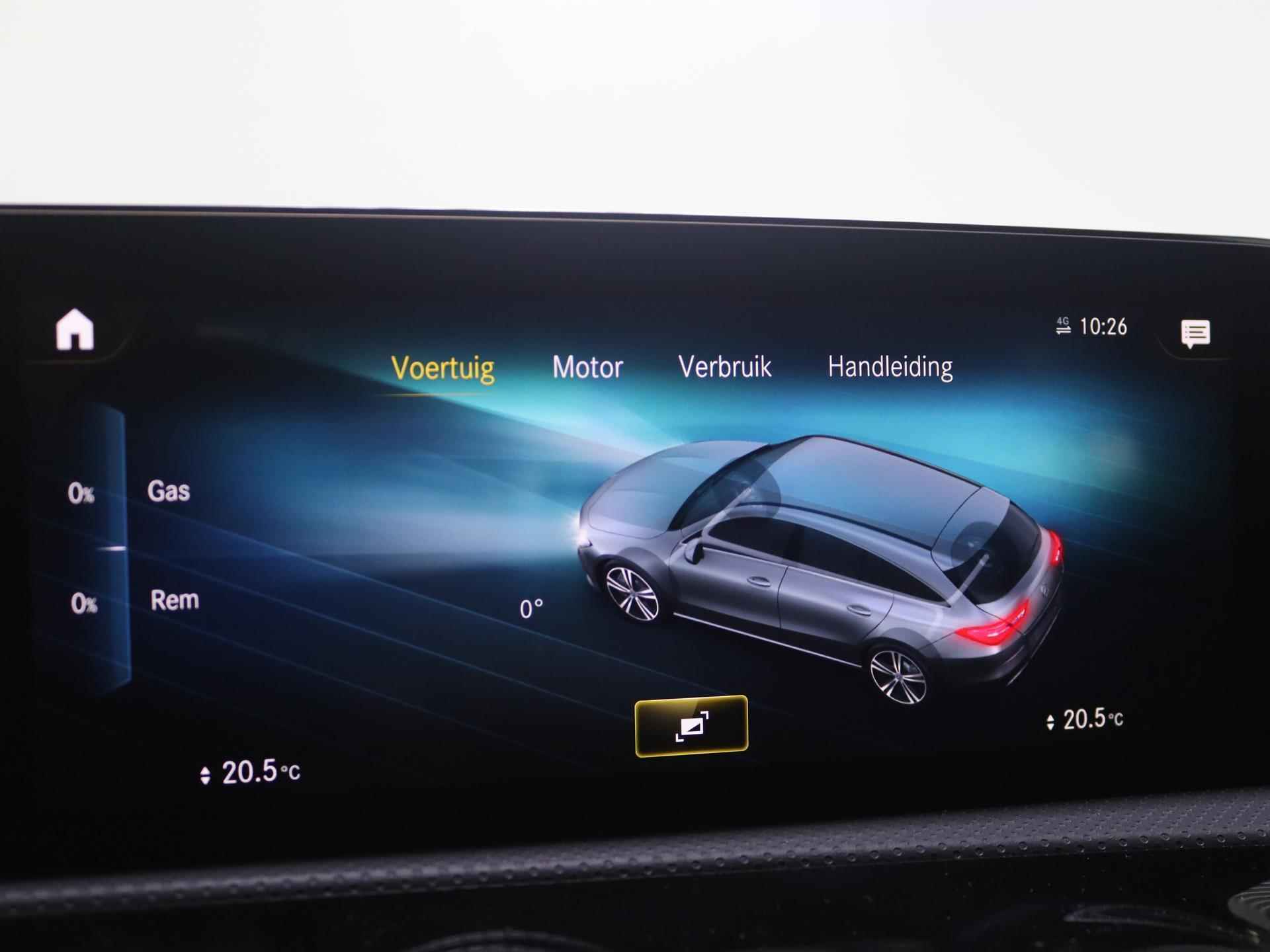 Mercedes-Benz CLA 200 Shooting brake AMG Line | Panoramadak | Memory stoelen | Head-up display | 360 camera | Adaptieve cruise control | Sfeerverlichting | - 17/28