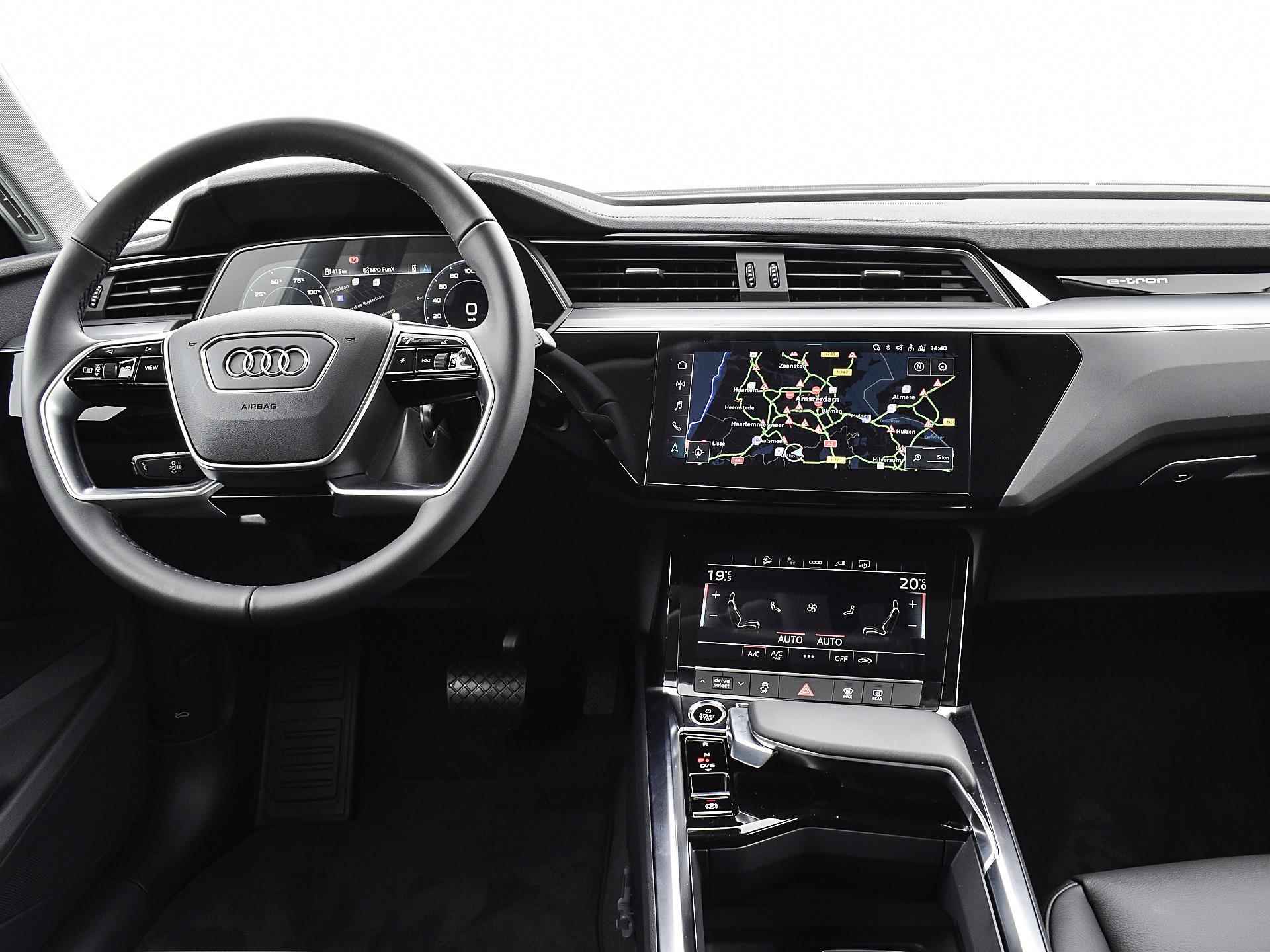 Audi Q8 Sportback e-tron 50 quattro Edition 340pk · Maas-De Koning Black-edition · Achteruitrijcamera · Leder bekleding · Privacy glas· - 24/38