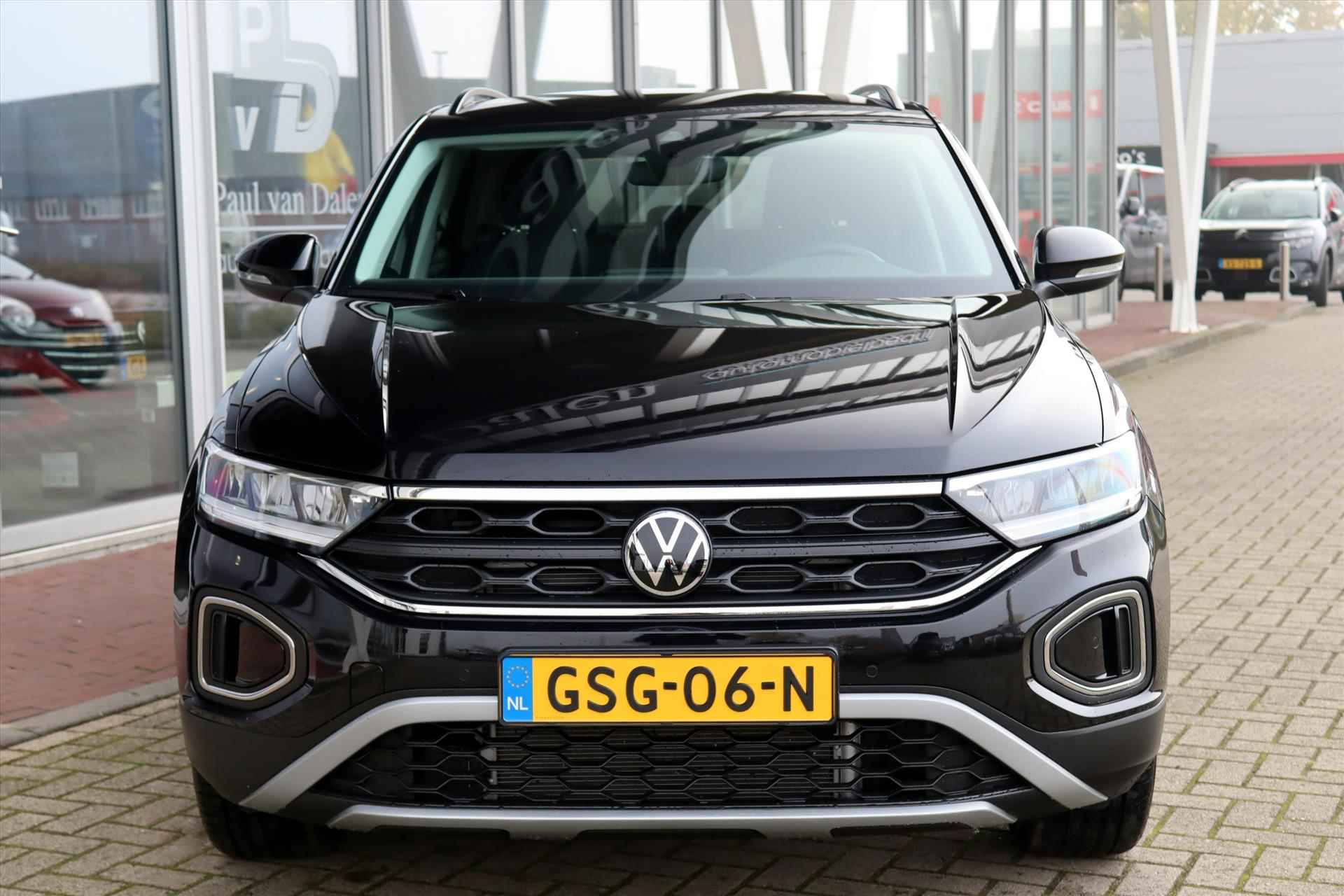 Volkswagen T-Roc 1.5TSI 150PK AUTOMAAT LIFE E.D Navi Carplay | Adapt.Cruise | Camera | Keyless | Digitaal Cockpit | Stoelverw. | Led | Clima | 17 Inch Lm | - 39/53