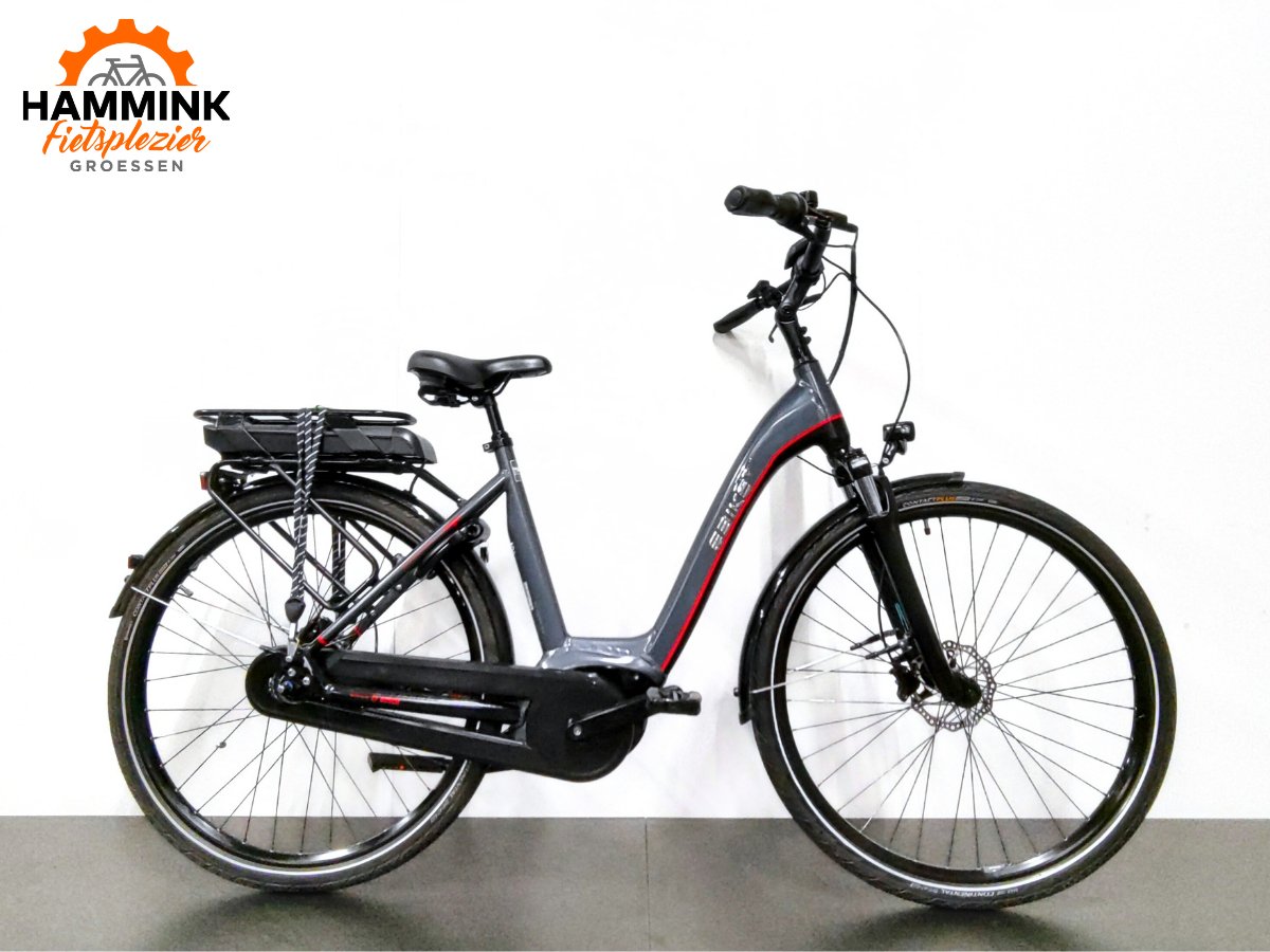 Ebike Das Original CITY 009 Wave /Active Plus / Gepäckträge Dames Grijs 52cm 2023