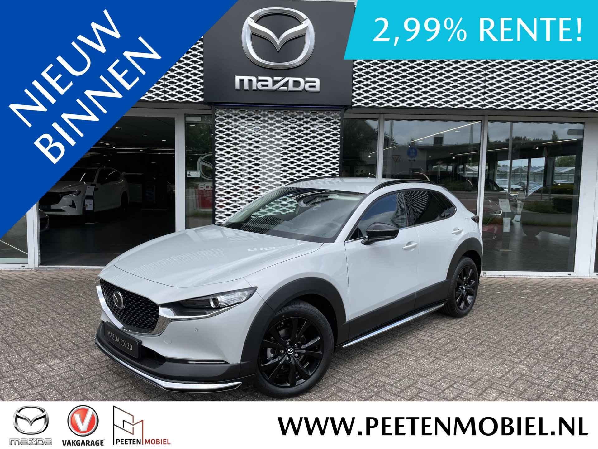 Mazda CX-30 2.0 e-SkyActiv-G M Hybrid homura | €6,000,- KORTING | € 4,160,- accessoires | NIEUW | NL AUTO | NOG TE REGRISTREREN | - 1/29