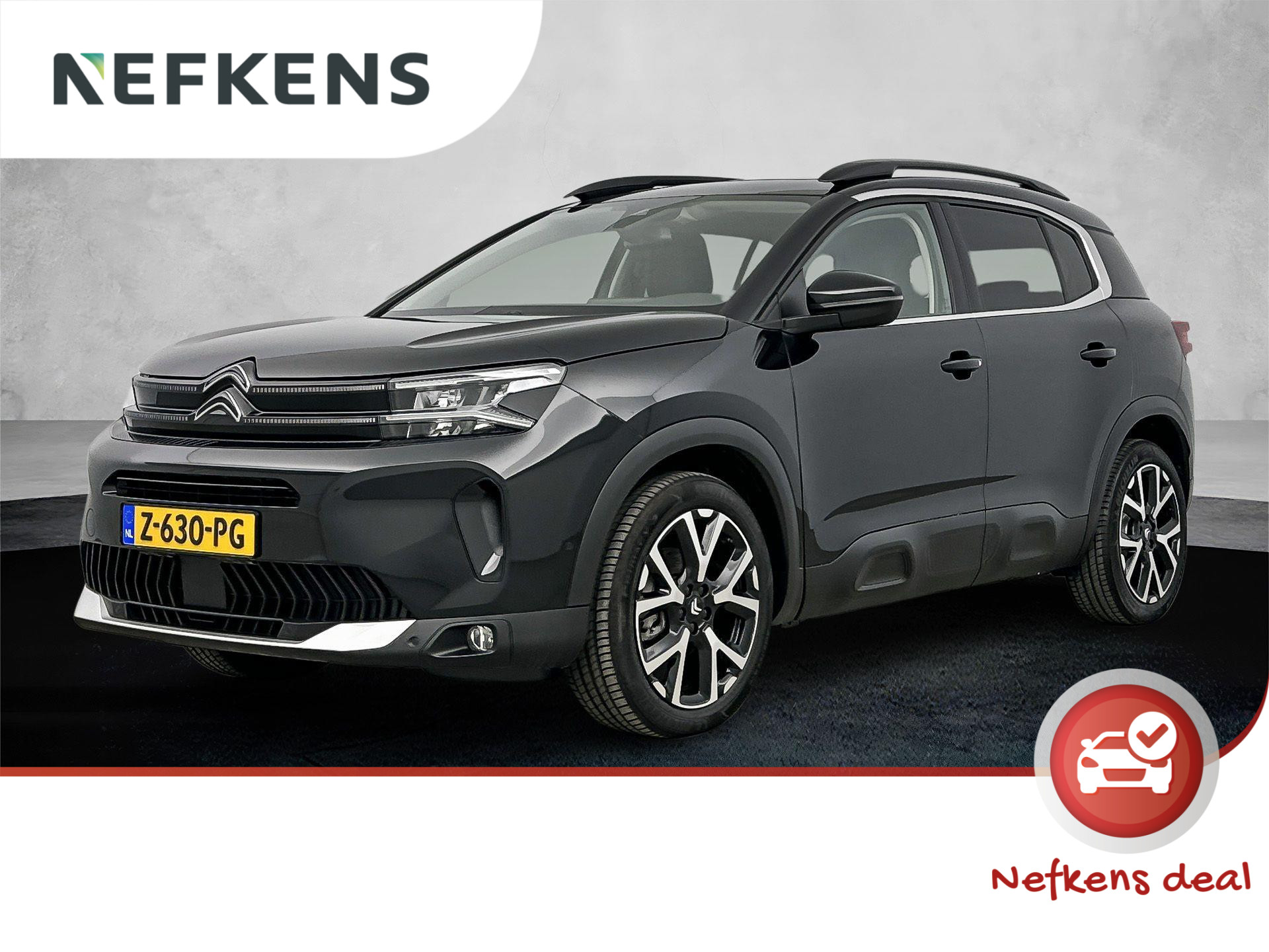 Citroen C5 Aircross 1.2 Hybrid Shine Glazendak | Stoelverwarming | Parkeersensoren voor + achter + camera