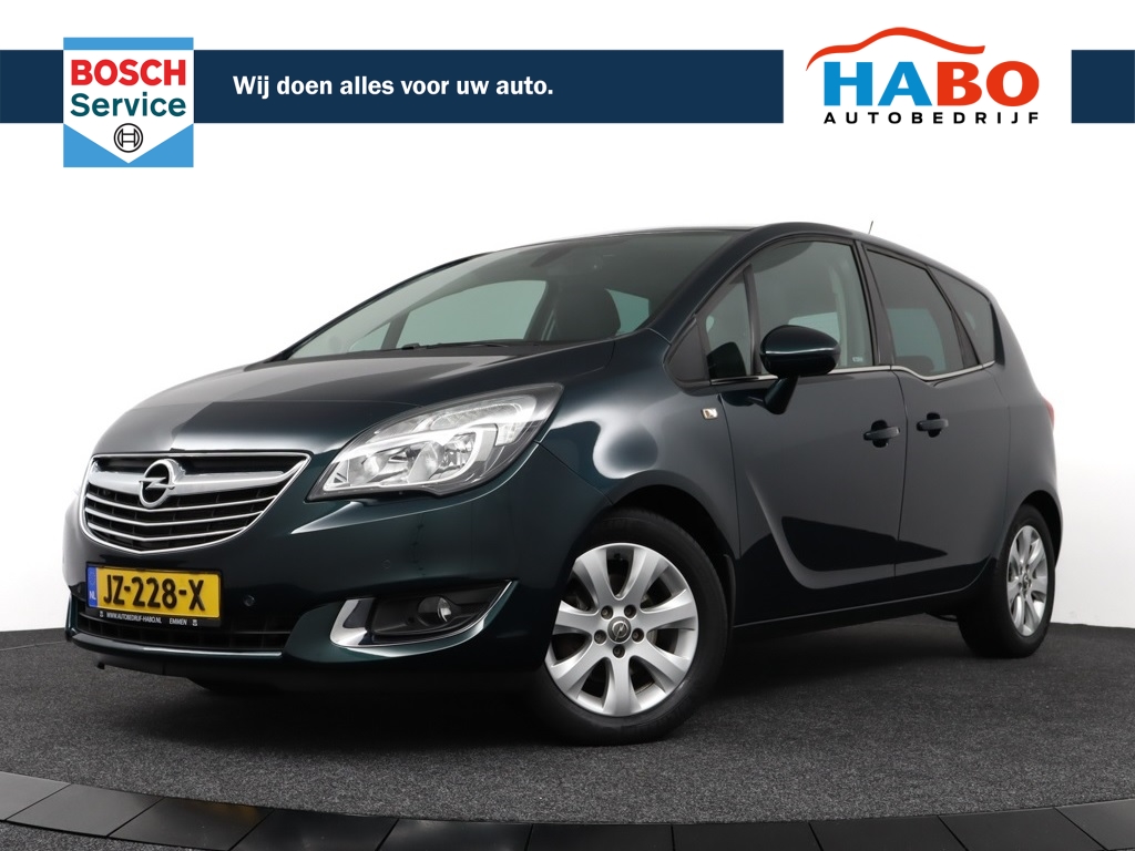 Opel Meriva 1.4 TURBO BLITZ 120PK ECC/CRUISE/NAV/PARK.SENS/LMV/AFN.TREKHAAK/1E.EIGENAAR!