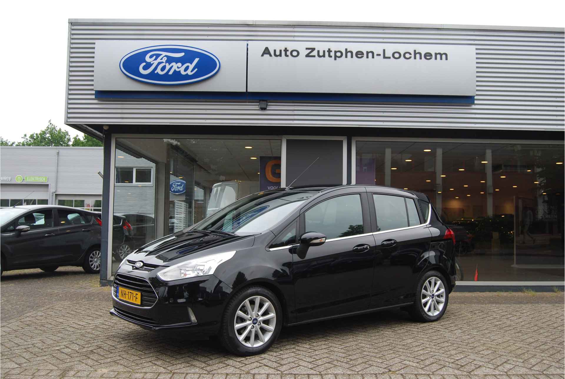 Ford B-MAX 1.0 EcoBoost 100PK Titanium | NAVI | CAMERA | TREKHAAK | PDC | CRUISE CONTROL - 1/36