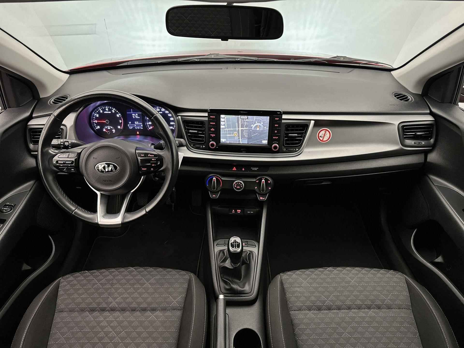 Kia Rio DynamicLine 100 pk | Navigatie | Achteruitrijcamera | Parkeersensoren Achter | LED Dagrijverlichting | Lederen Stuurwiel en Versnellingspook | DAB Ontvanger | Airco | Cruise Control | 15" Lichtmetalen Velgen | Apple Carplay/Android Auto | - 12/36