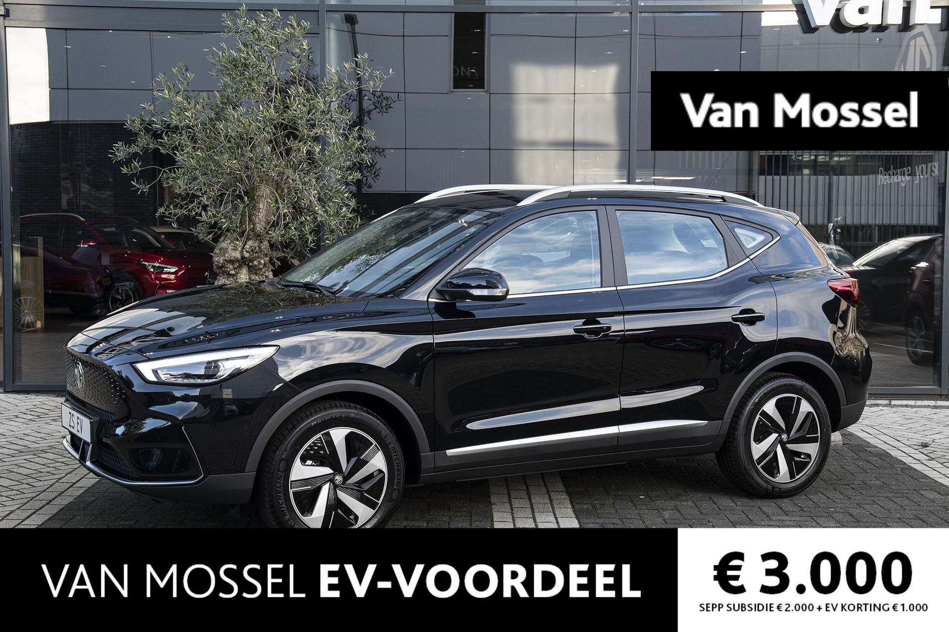 MG ZS EV Long Range Luxury 70 kWh | WLTP 440KM | Navigatie | 17"LMV | Cam | ACC | ECC | DAB | BTW AUTO |