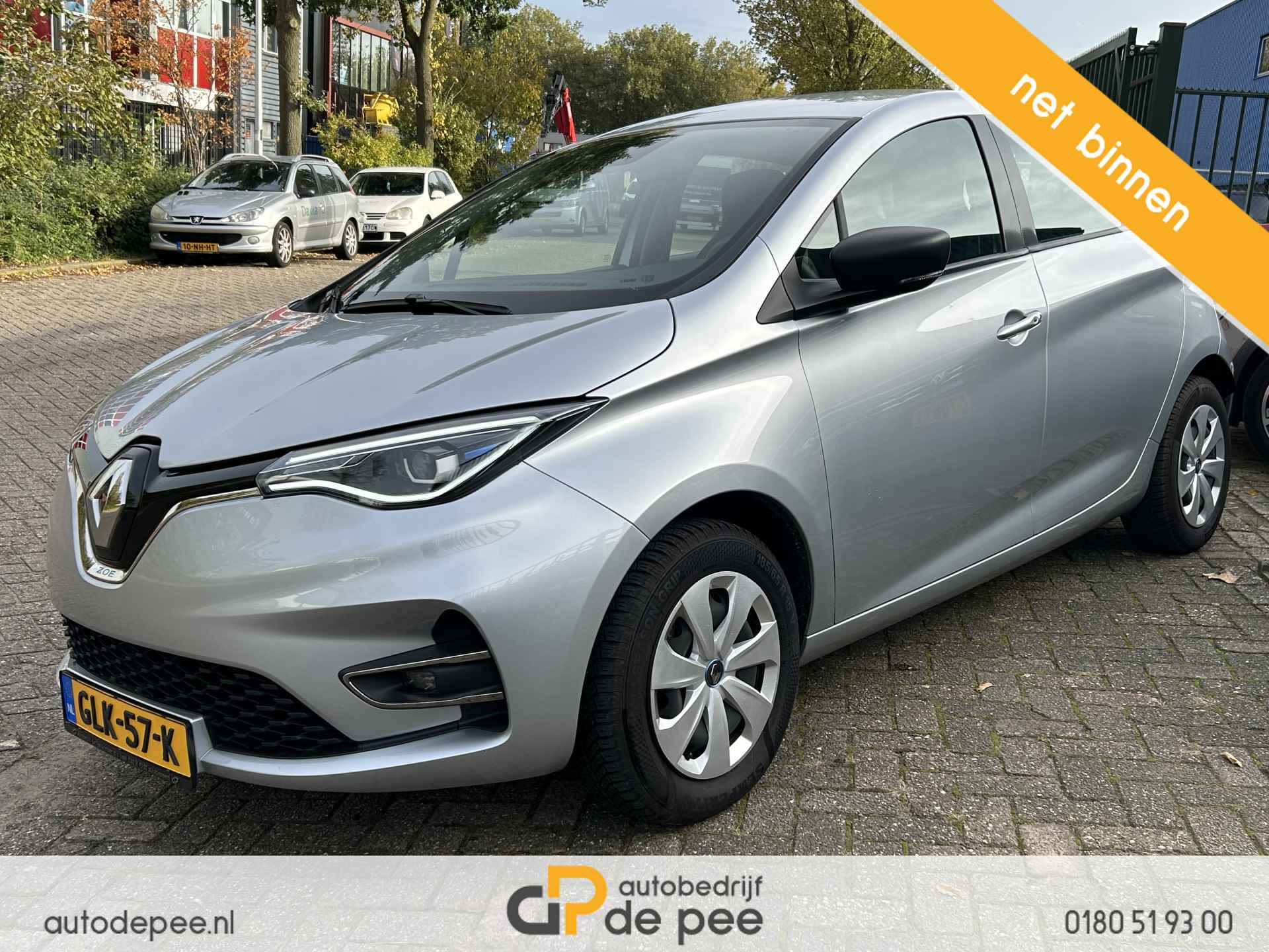 Renault ZOE R110 Life 52 kWh 350km (€ 10.450 NA SUBSIDIE) GARANTIE/SUBSIDIE/BATTERIJHUUR/CARPLAY/AIRCO/CRUISE/BLUETOOTH rijklaarprijs! - 2/17