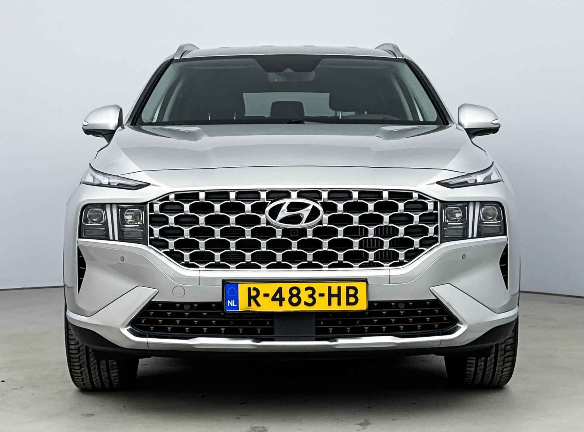 Hyundai Santa Fe 1.6 T-GDI HEV Premium | Leder | Elektr. stoelen | Keyless | Navigatie | Camera - 6/34