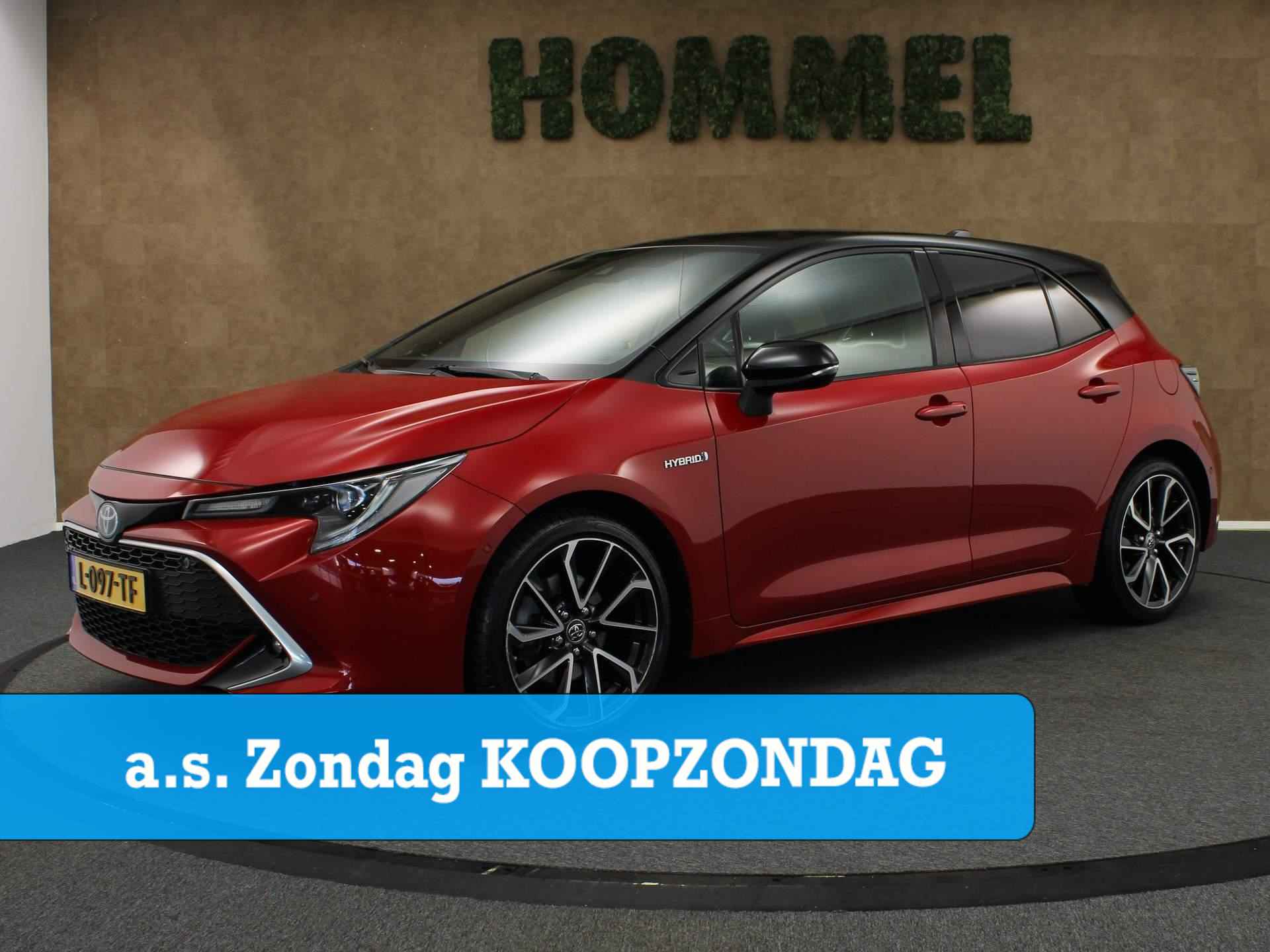 Toyota Corolla 2.0 Hybrid Bi-Tone Style - BI-TONE - ADAPTIEVE CRUISE CONTROL - HEAD UP DISPLAY - KEYLESS ENTRY/START - VOORSTOELEN VERWARMD - ACHTERRUITRIJCAMERA - LEDEREN BEKLEDING - JBL GELUIDSINSTALLATIE