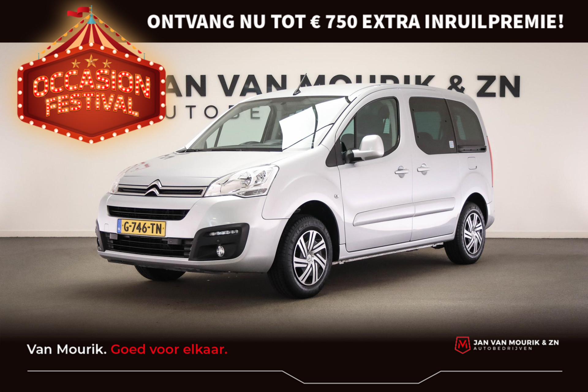 Citroen Berlingo E-Feel 23 kWh | AIRCO | CRUISE | NAVIGATIE | DAB | APPLE | CAMERA