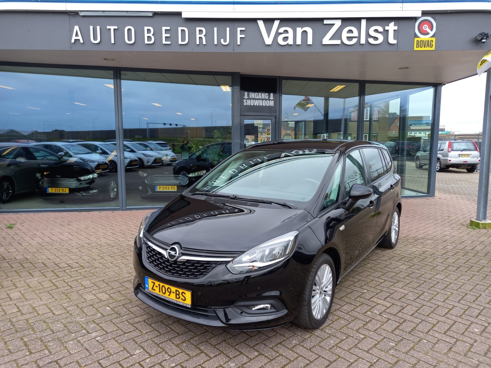 Opel Zafira 1.4 Turbo Online Edition 7p 140PK!. Airco(automatisch), Multimediasysteem, Carplay, Navigatie, Camera, Parkeersensoren, Elektris 1 eigenaar, BOVAG