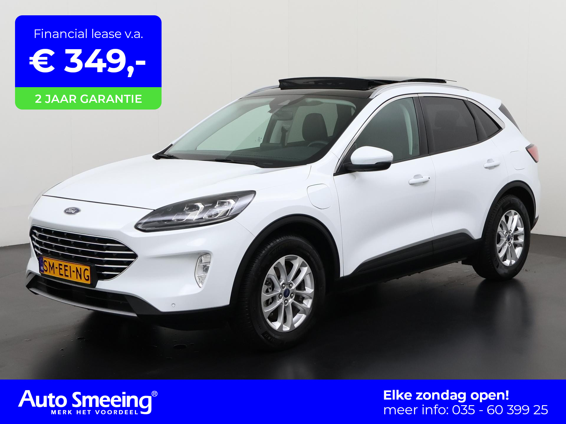 Ford Kuga 2.5 PHEV Titanium X | Panoramadak | Stuur & Stoelverwarming | Zondag Open!