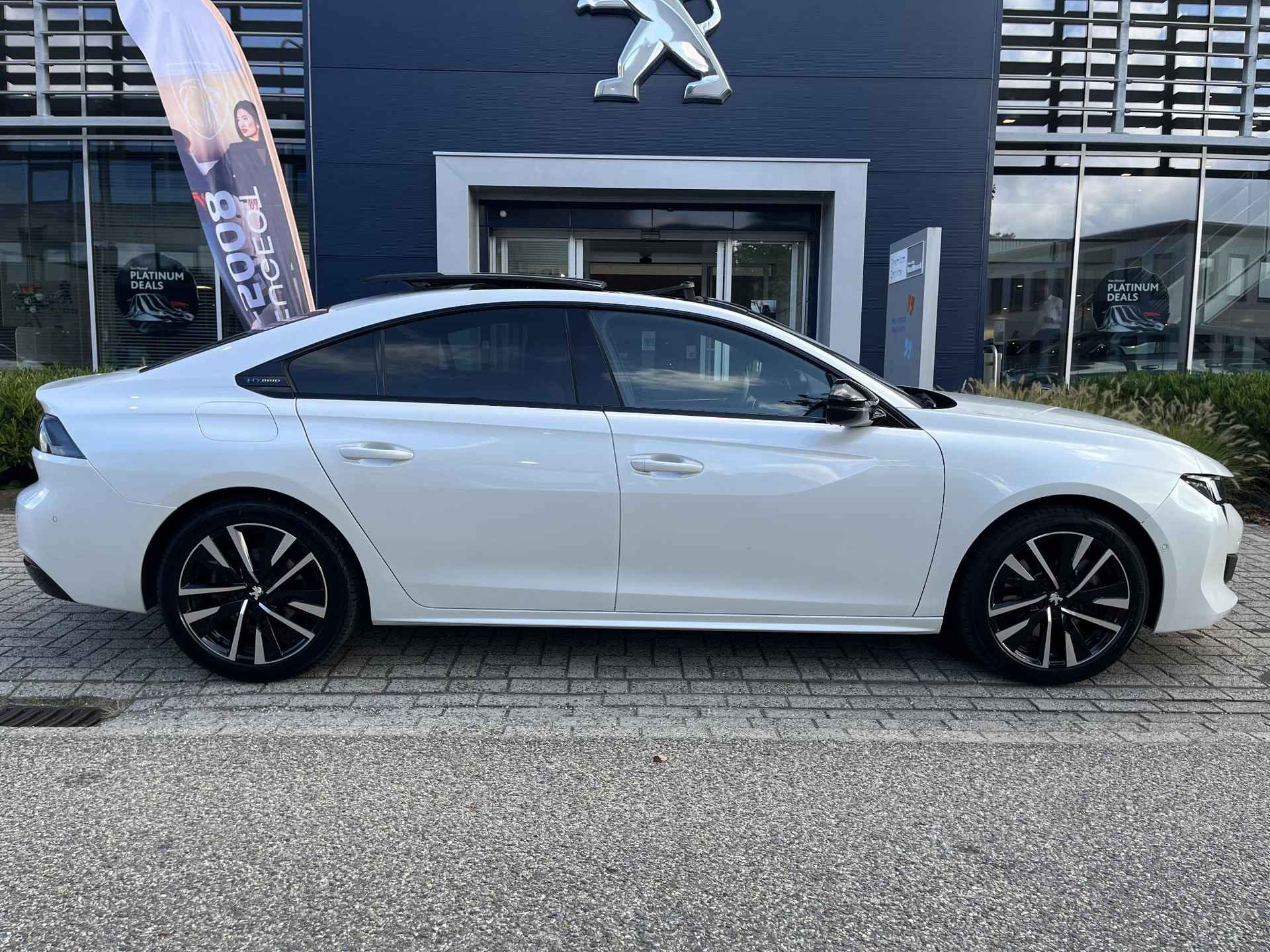 Peugeot 508 1.6 HYbrid GT 225PK | Panoramisch schuifdak | Camera | Elektrische kofferklep - 6/48