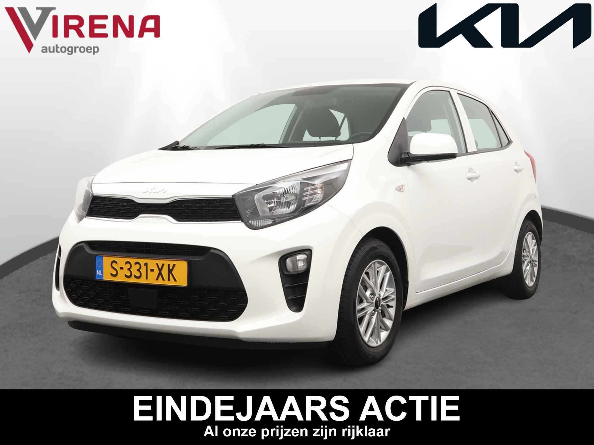 Kia Picanto 1.0 DPi DynamicLine - Apple Carplay/Android Auto - Airco - Cruise Control - Achteruitrijcamera Fabrieksgarantie Tot 2030 - 1/47