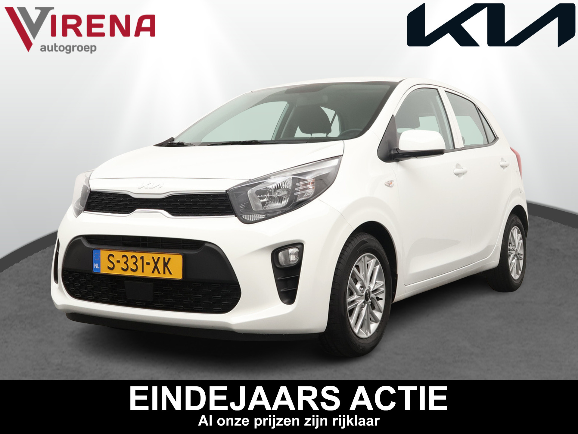 Kia Picanto 1.0 DPi DynamicLine - Apple Carplay/Android Auto - Airco - Cruise Control - Achteruitrijcamera Fabrieksgarantie Tot 2030