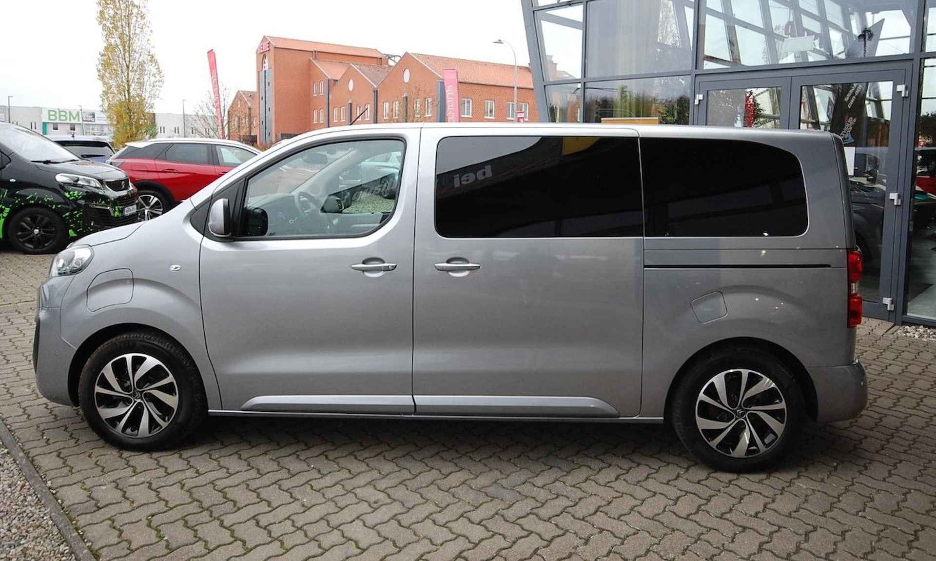 Citroën Ë-Spacetourer 50kWh Business Lounge M 29.500 EX BTW 8-ZITTER LEDER 2 SCHUIFDEUREN CAMERA PDC - 3/21