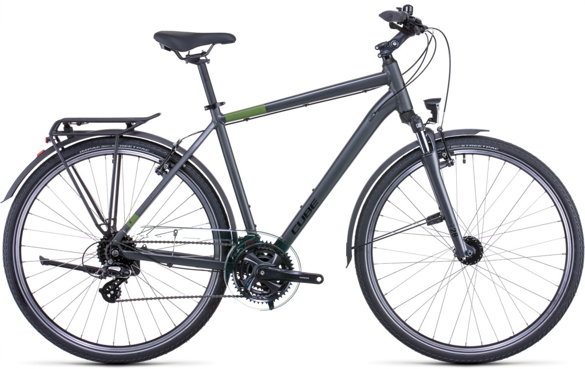 CUBE TOURING IRIDIUM/GREEN 2022 Heren Iridium/green 54cm M 2022