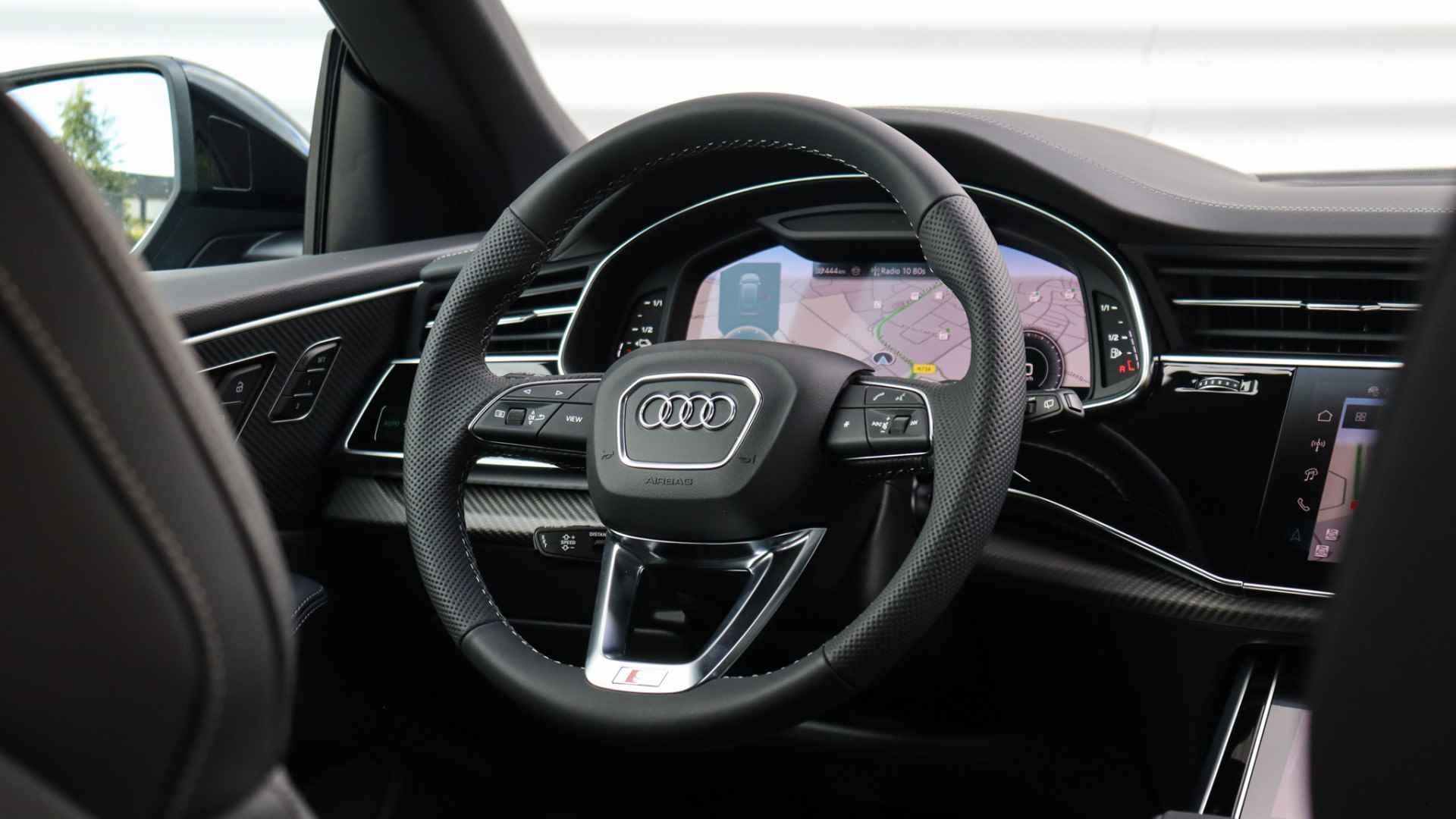 Audi Q8 55 TFSI e quattro Pro Line S | B&O | Head-up | Soft-Close | Panoramadak | HD Matrix | Trekhaak - 44/46