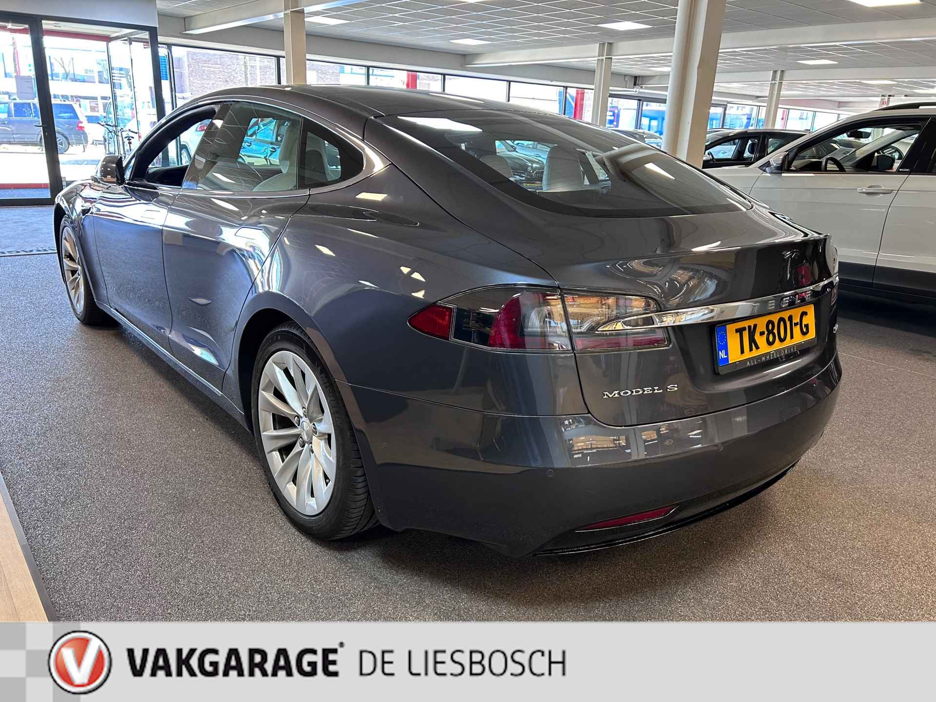 Tesla Model S Tesla Model S 100D | Luchtvering | Schuif/-kanteldak | Autopilot 2.5 | Carbon | Org. NL - 5/25