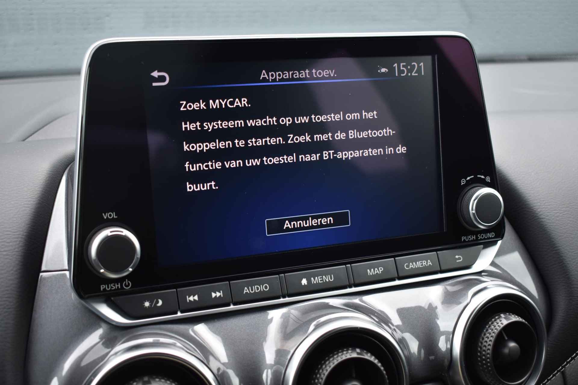 Nissan Juke 1.0 DIG-T N-Design 115pk | Automaat | Navigatie | Rondom camera | Cruise Control Adaptief | Apple Carplay/Android Auto | LED Koplampen | LMV 19'' - 18/39
