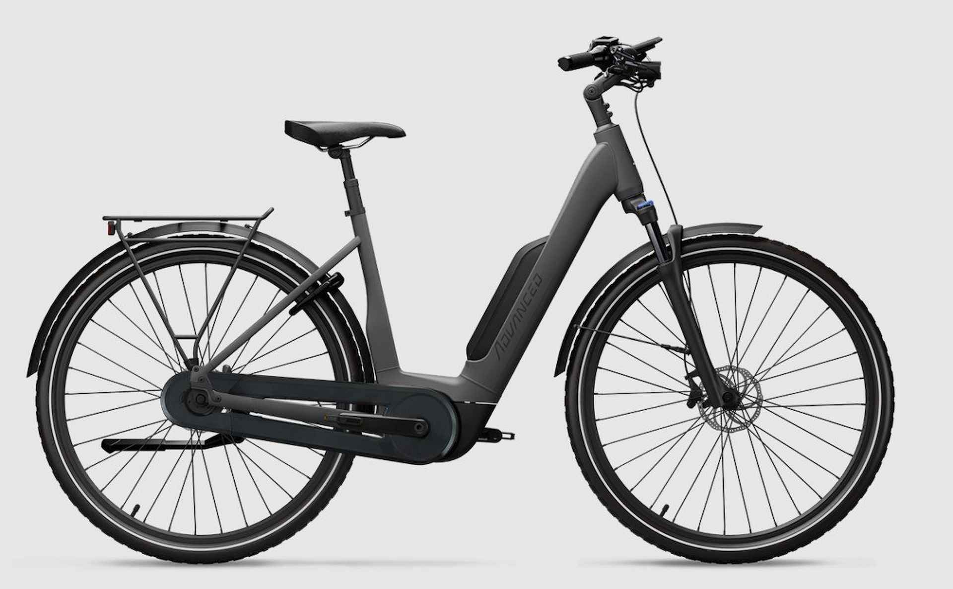 Advanced Ebike Das Original TOUR Plus Perf. 50 / 545 Wh / Intuvia 100 Lage instap Coal Grey Matt 45cm 2025