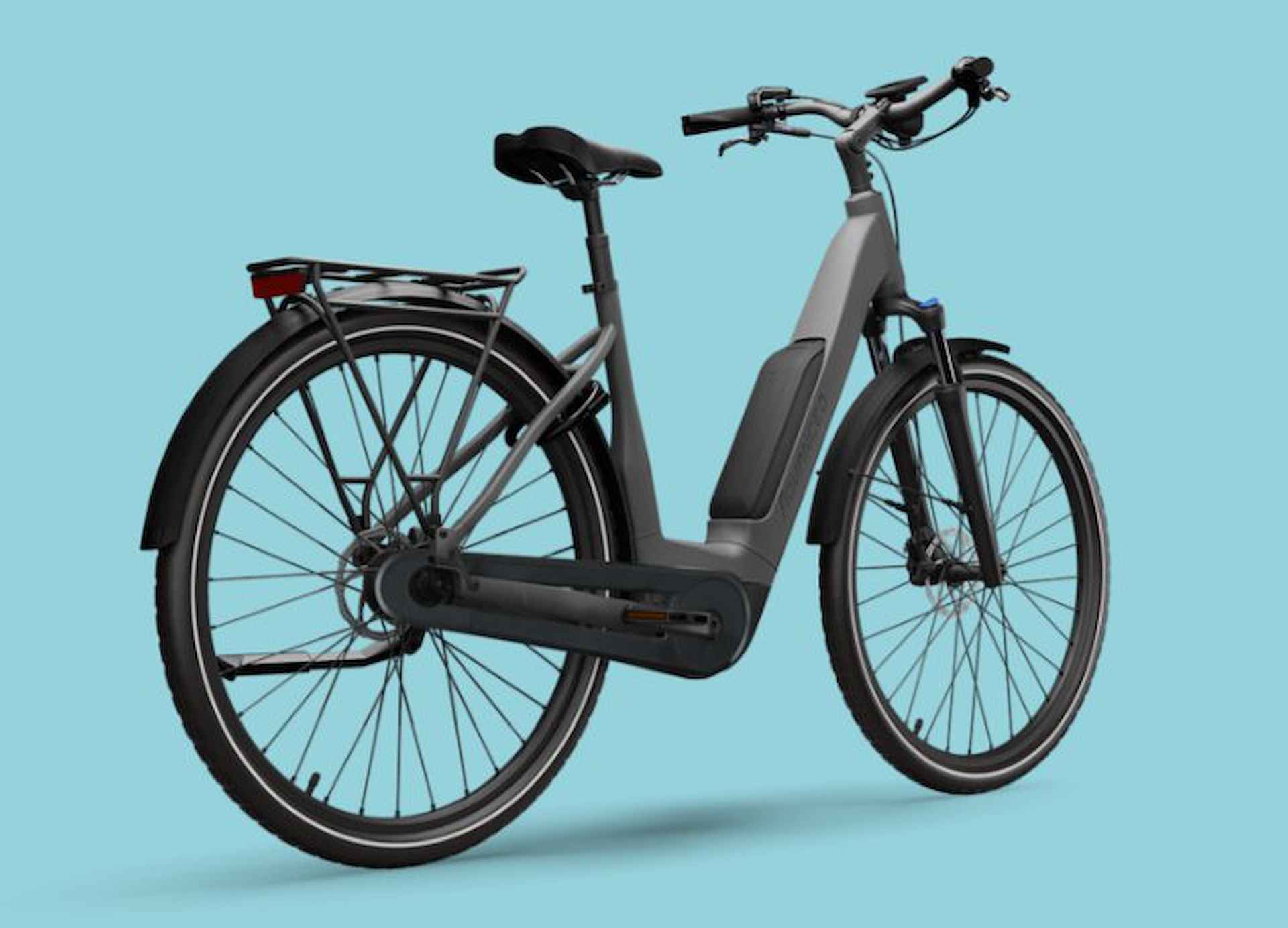 Advanced Ebike Das Original TOUR Plus Perf. 50 / 545 Wh / Intuvia 100 Lage instap Coal Grey Matt 45cm 2025 - 2/2