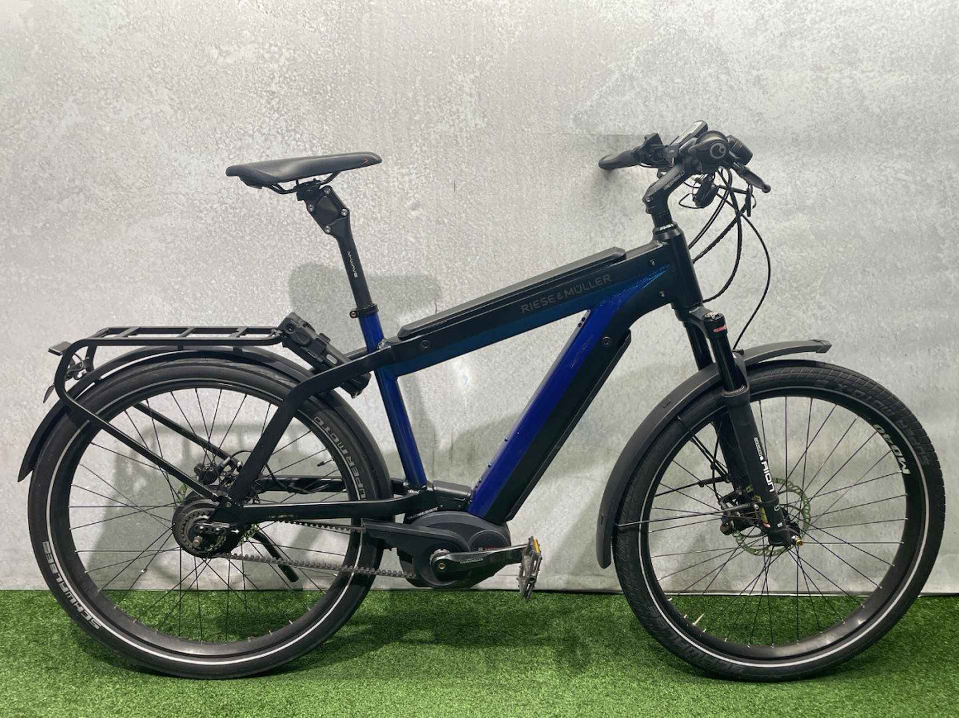 Riese & Müller Supercharger Heren Electric Blue 2020