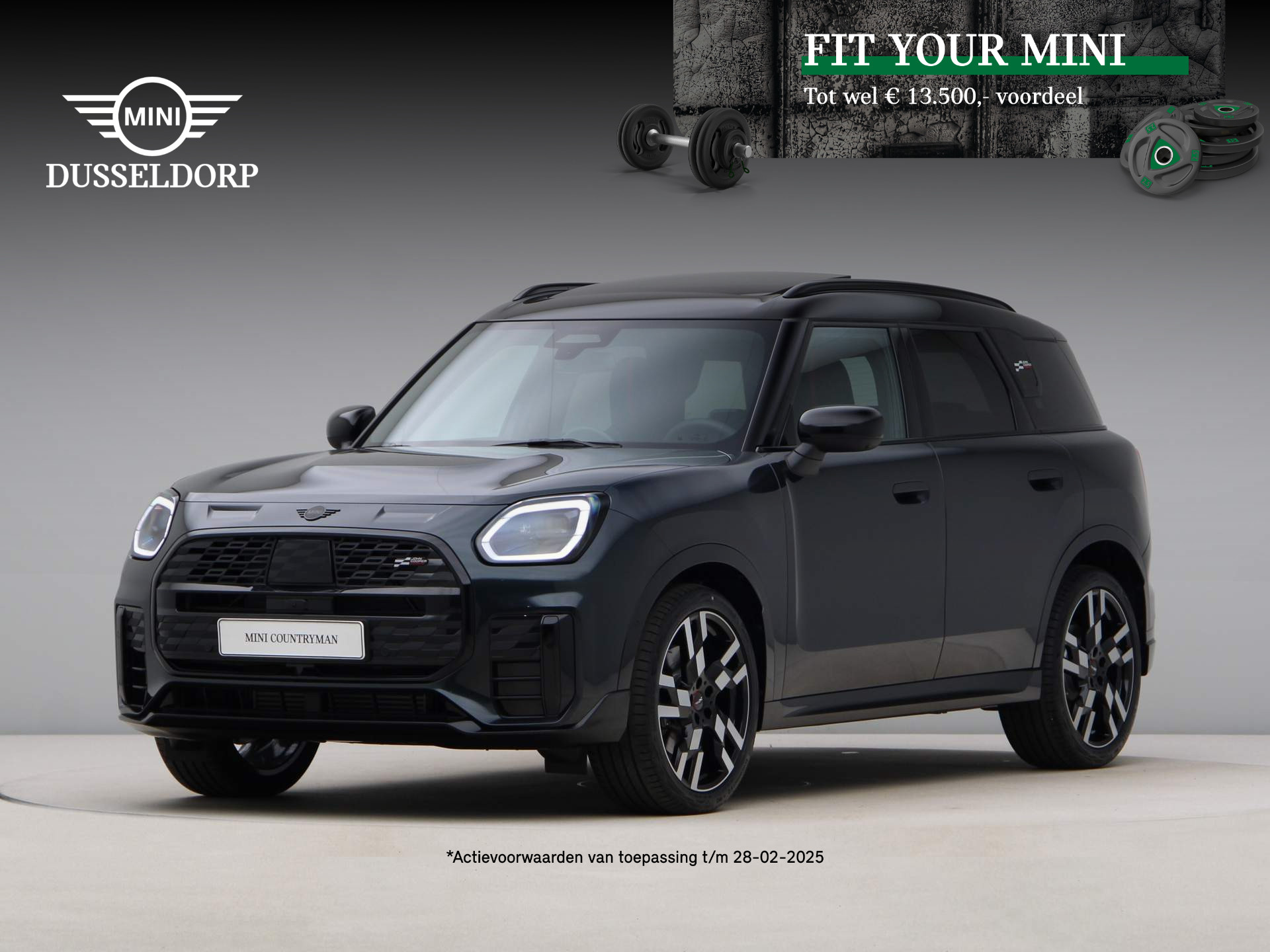 MINI Countryman C John Cooper Works Pakket XL PRIVATE LEASE EUR 830,- (48 mnd/10.000 km)