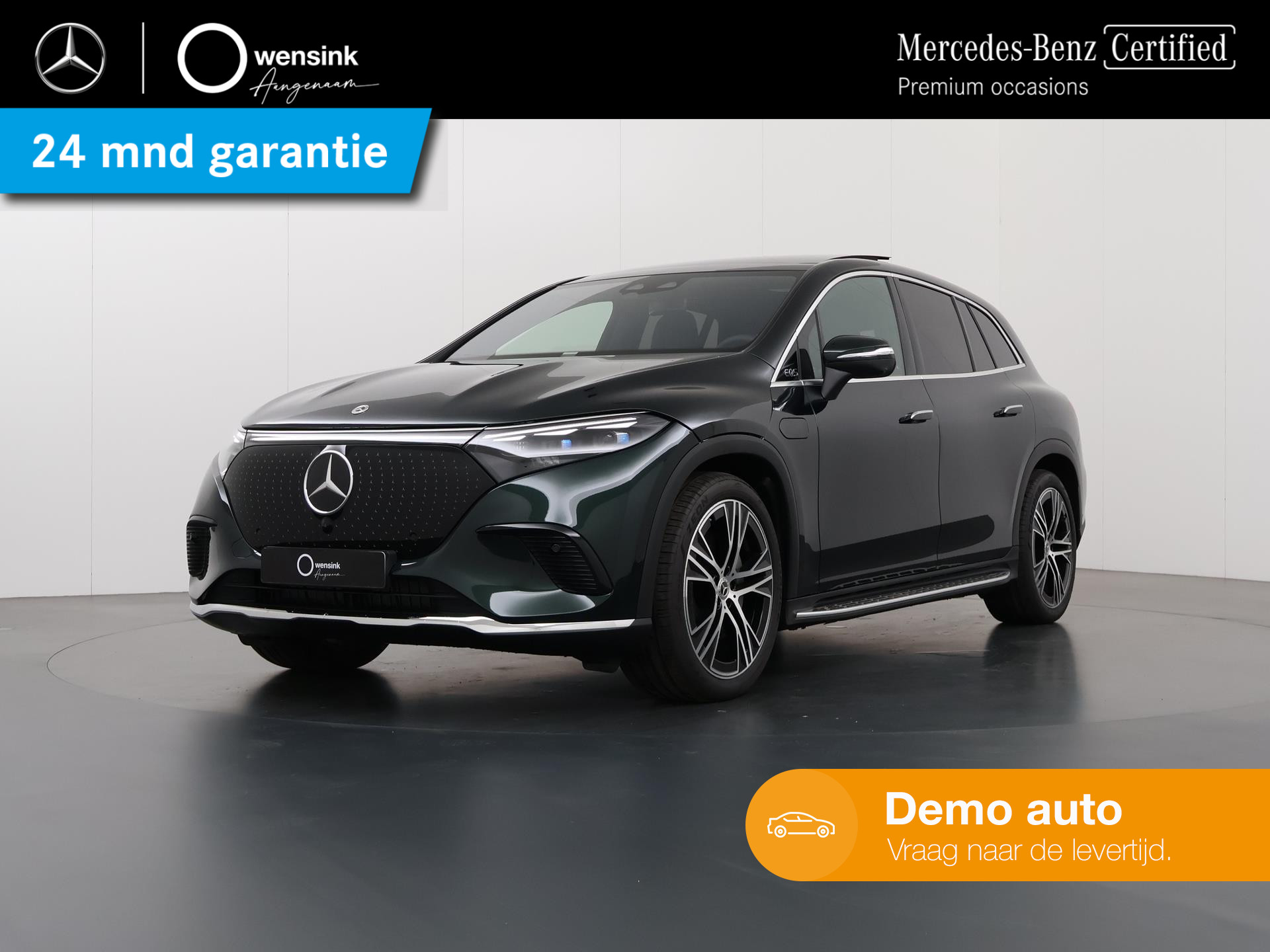 Mercedes-Benz EQS SUV 450 4MATIC 108 kWh | Luxury Line | Premium Pakket | Panorama-schuifdak | Head-Up Display | Stoelverwarming en -ventilatie | Akoestiekcomfort | 22 KW AC-laden |