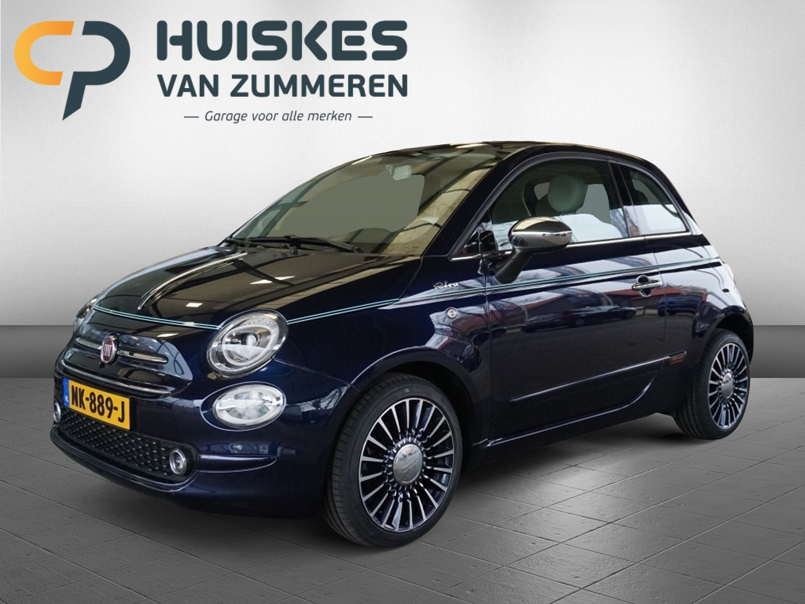 Fiat 500 0.9 TwinAir RIVA Limited Edition | Schuif-/kanteldak