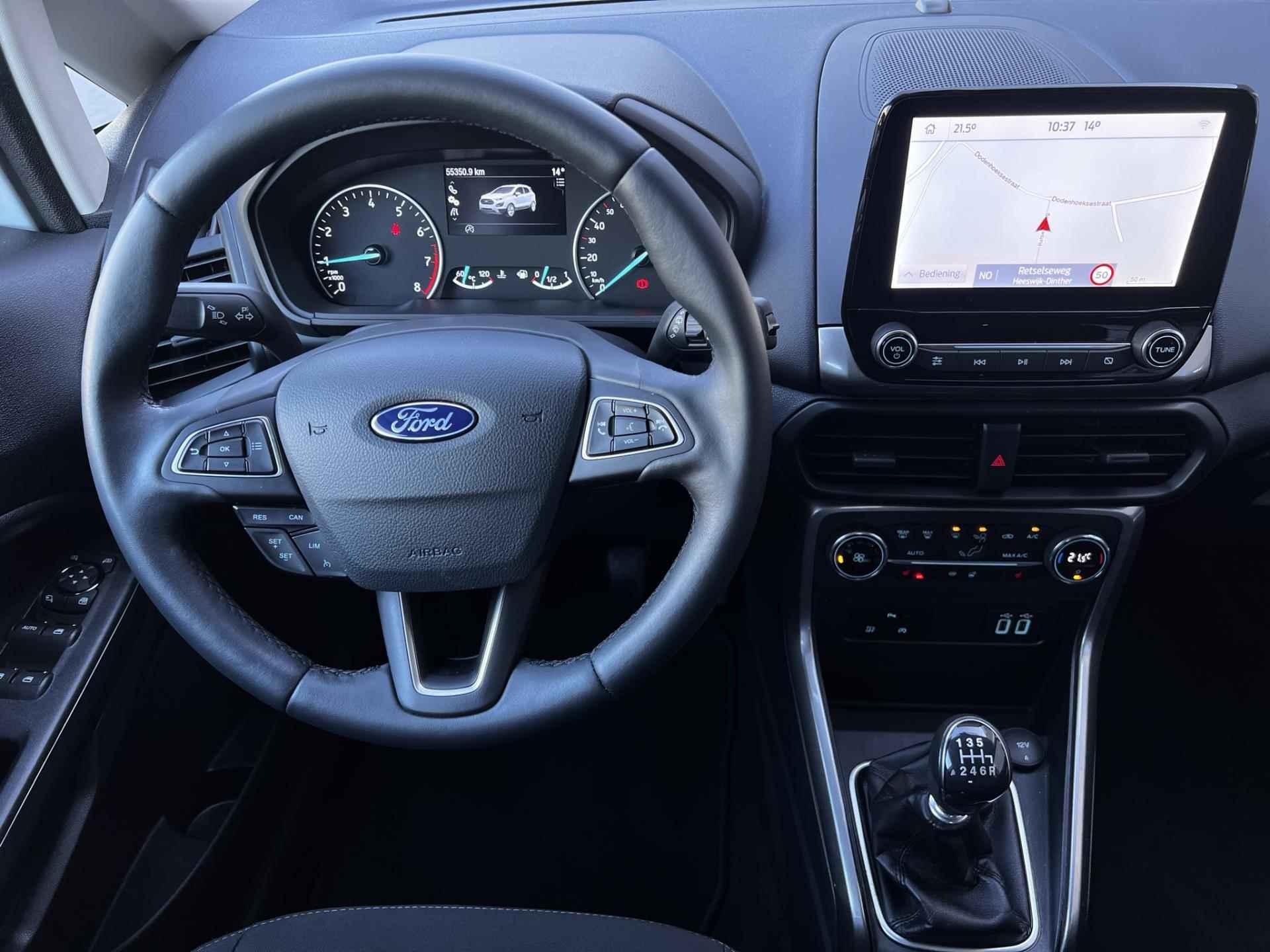 Ford Ecosport 1.0 EcoBoost Ultimate / Navigatie / Climate Control / Stoel + Stuurverwarming / PDC voor-achter - 17/44