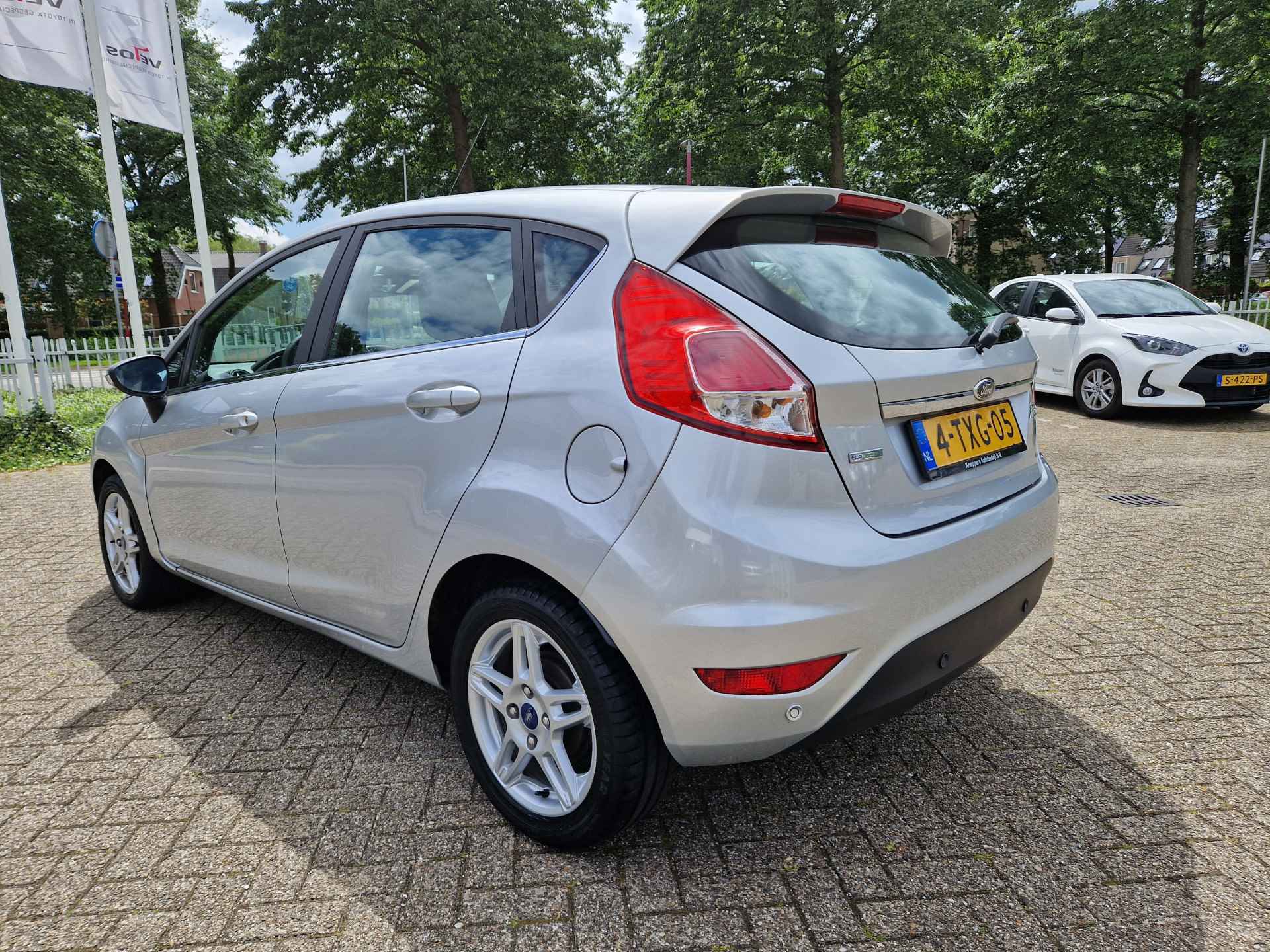 Ford Fiesta 1.0 EcoBoost Titanium Automaat Navigatie, Cruise control, Parkeersensoren , All-in Rijklaarprijs - 3/18