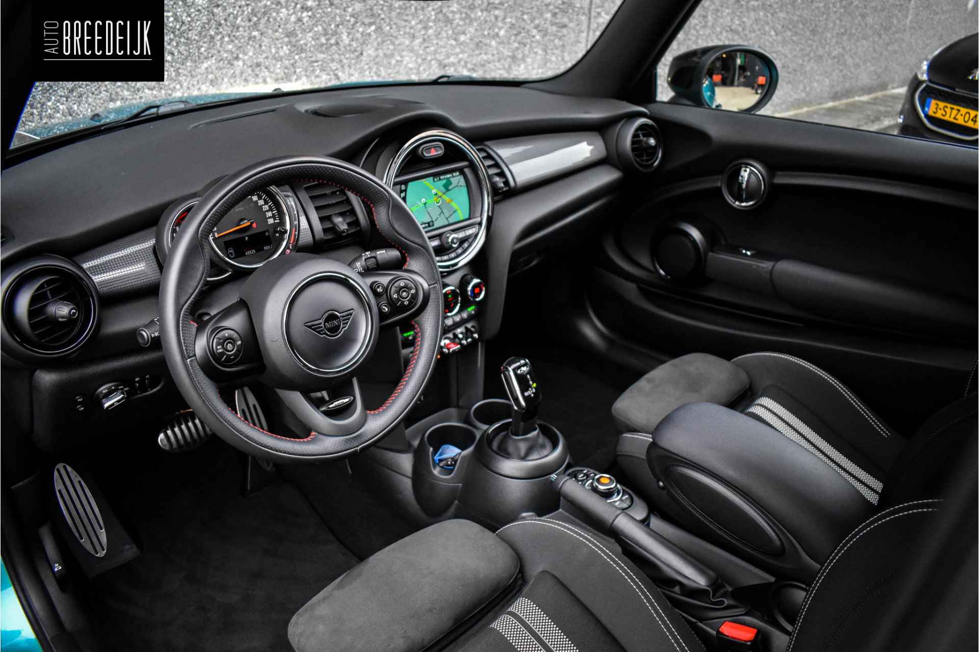MINI Cabrio Cooper 1.5 Aut. | JCW-Pakket | Navigatie | Carplay | LED | 17"LM | Caribbean Aqua - 3/27