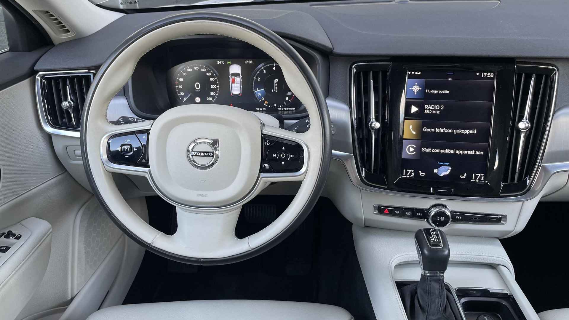 Volvo V90 2.0 T5 90th Anniversary Edition NAV | CAMERA | ECC | LEDER | BLINDSPOT | AD. CRUISE | CARPLAY - 19/39