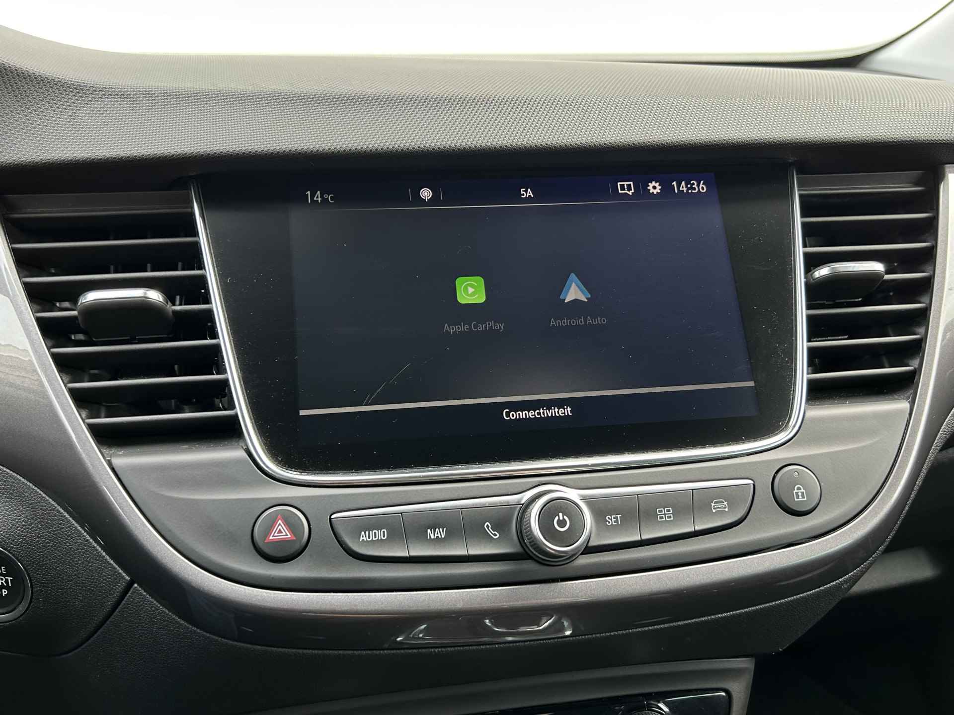 Opel Crossland 1.2 Turbo 110pk Automaat | Navigatie | AGR stoelen | Apple Carplay/Android Auto | Achterbank verstelbaar | Dealer onderhouden | Parkeercamera | Parkeersensoren voor en achter | Dodehoeksensor | Keyless entry en start | Climate control | Cruise control | - 21/31
