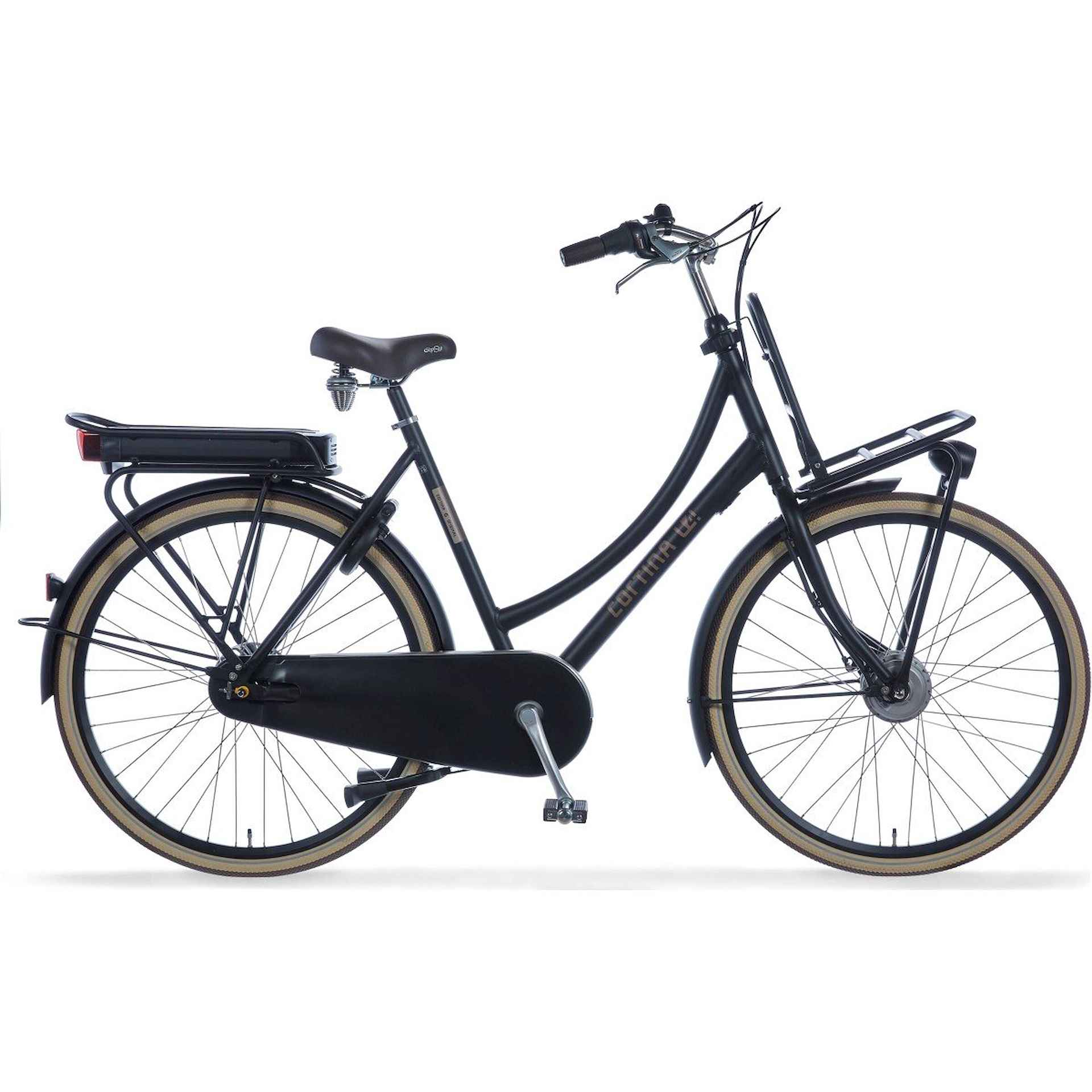 CORTINA E-U4 Transport Dames Jet Black Matt zw/wi 50cm 2024 - 1/1