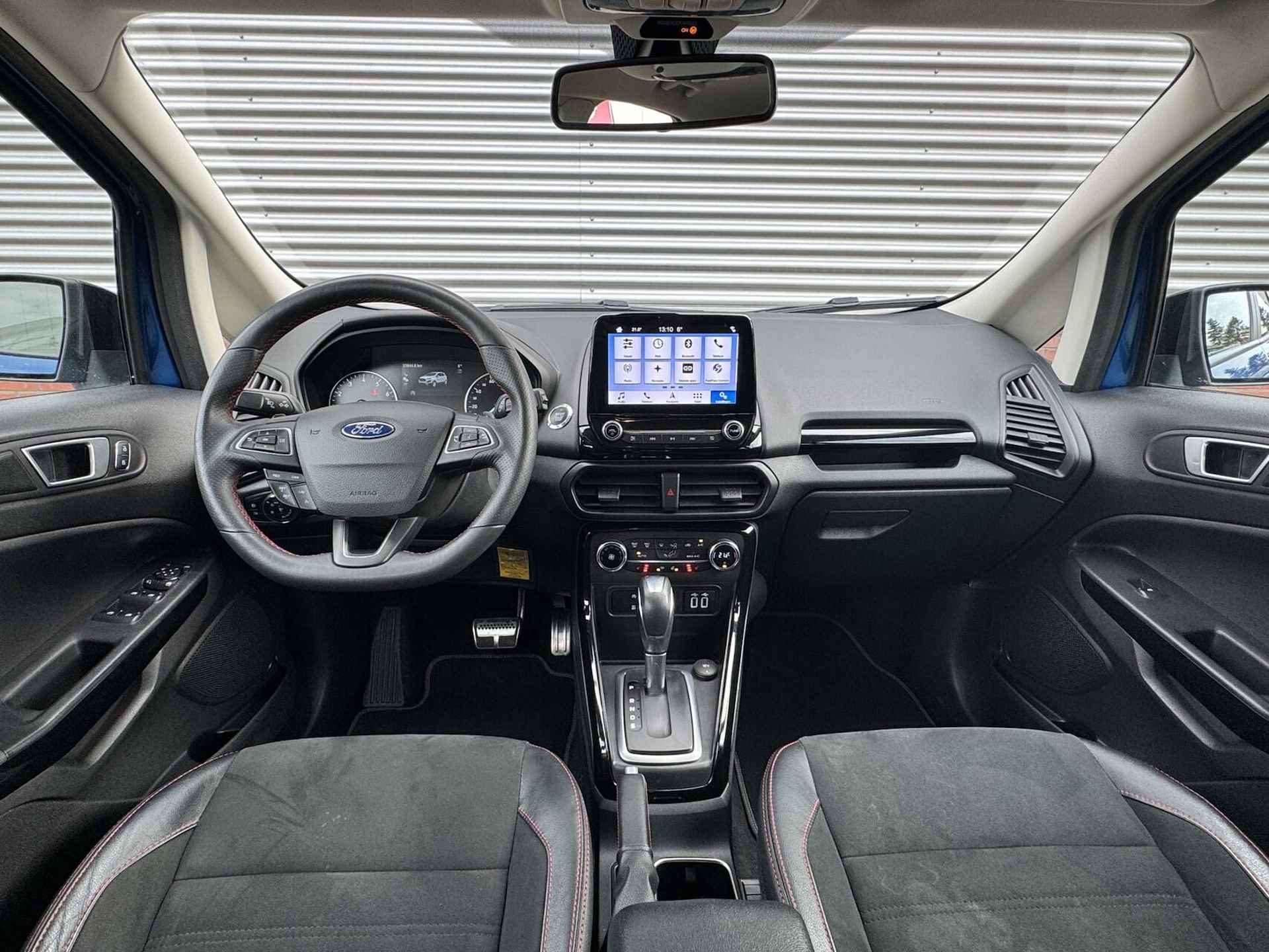 Ford EcoSport 1.0 EcoBoost ST-Line Black|Automaat|Keyles|Stoelverwarming|Carplay|Cruise|Navi|Stuurwielverwarmd| - 17/36